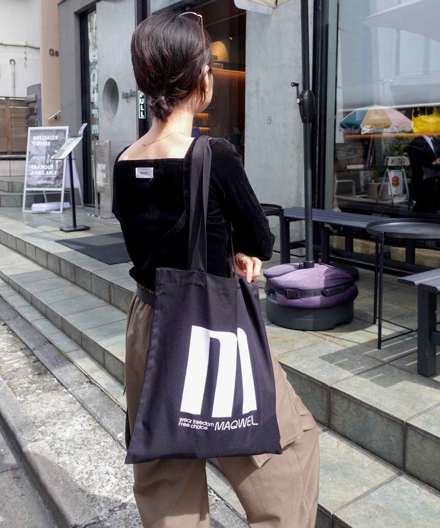 NOLLEY'S(ノーリーズ) 【MAQWEL/マクウェル】TOTE BAG