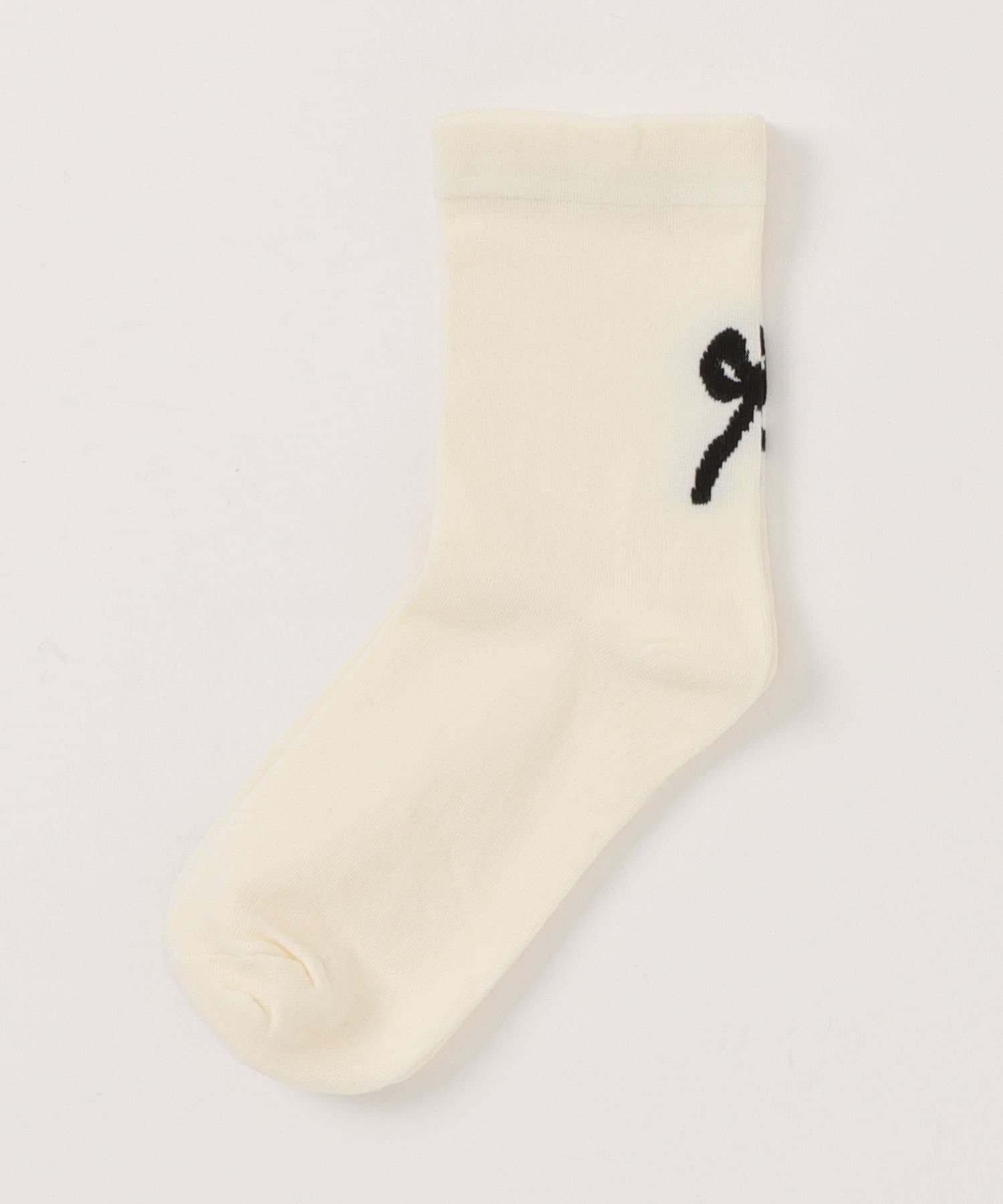 NICE CLAUP / OLIVE des OLIVE OUTLET(ナイスクラップ  / オリーブ デ オリーブ アウトレット) 後リボンソックス