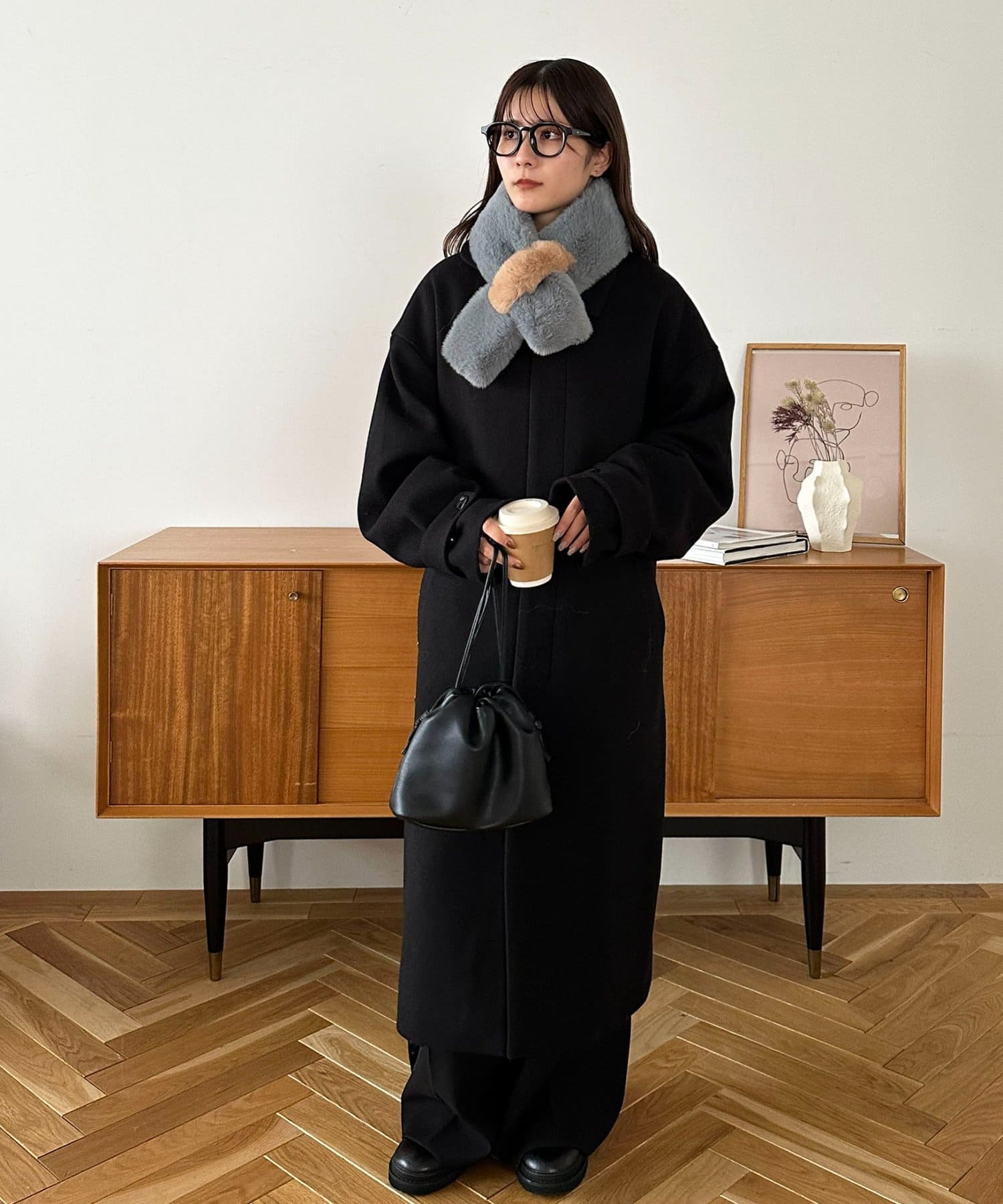 DISCOAT(ディスコート) バイカラーティペット