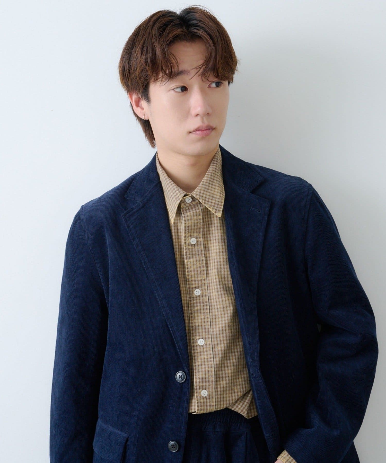 Kastane(カスタネ) 【WHIMSIC/SETUP対応】コーデュロイ2Bテーラードジャケット