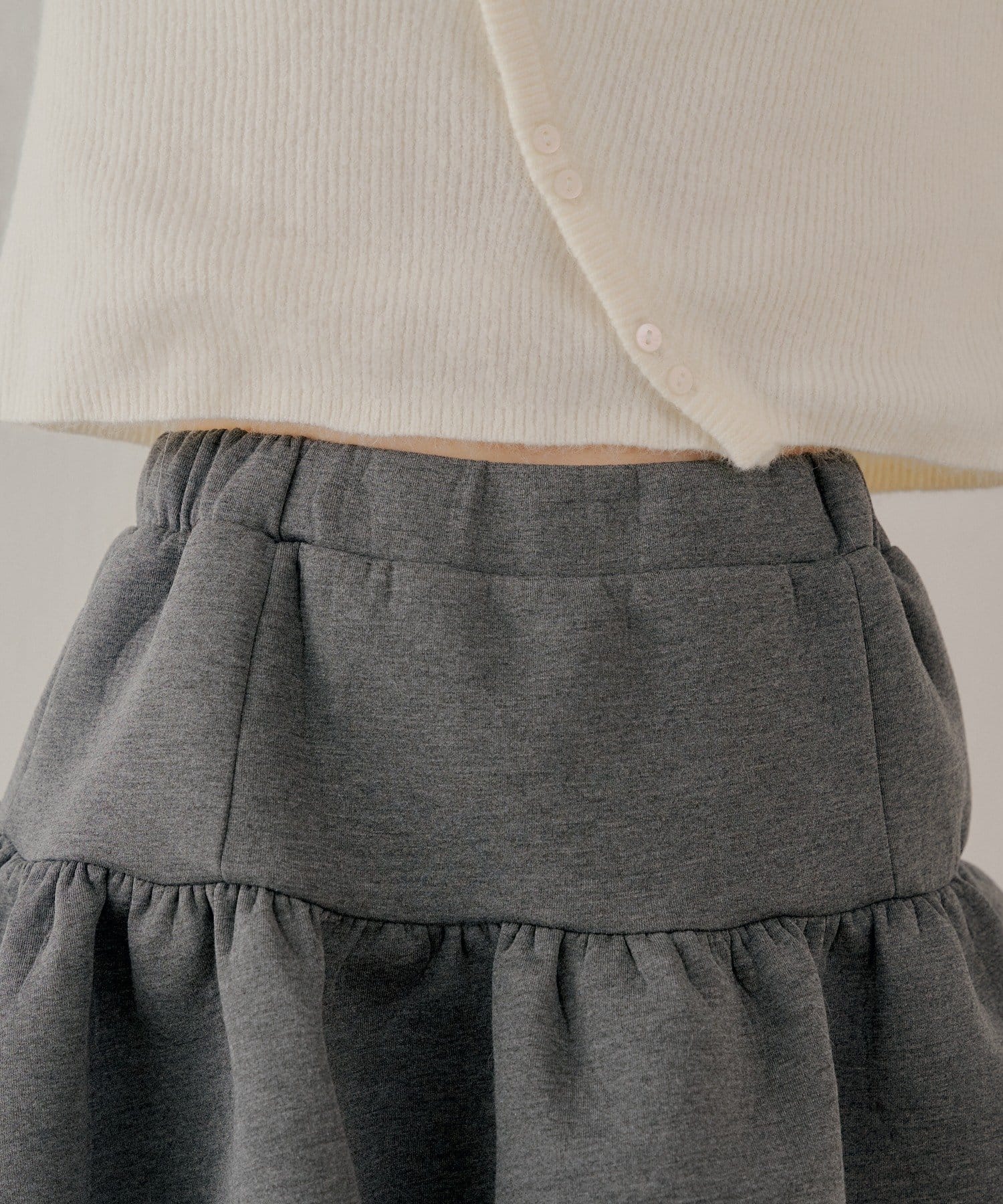 Chico(チコ) 【セットアップ対応】スウェットバルーンミニスカート