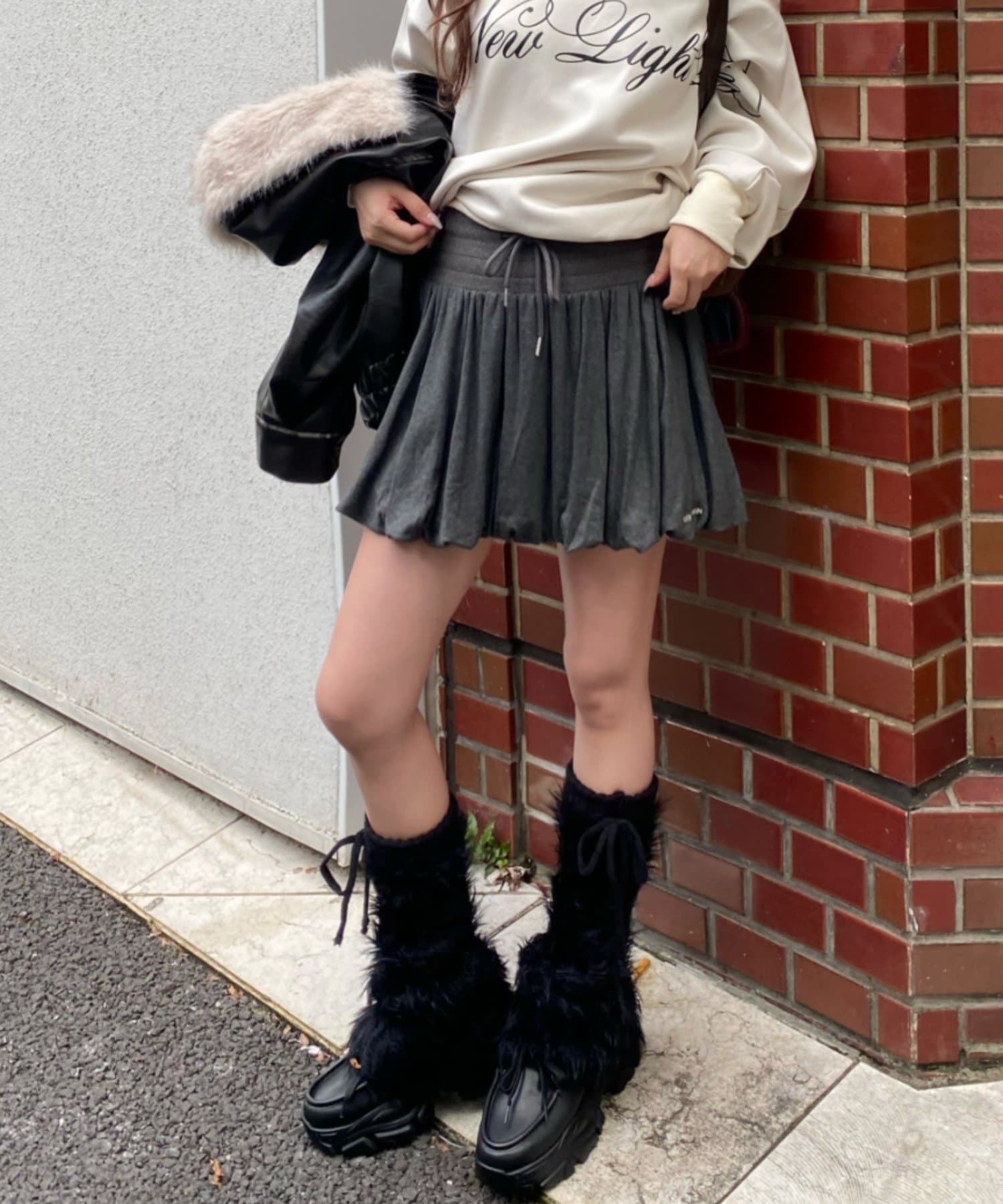 RAY CASSIN(レイカズン) カットバルーンミニスカパン