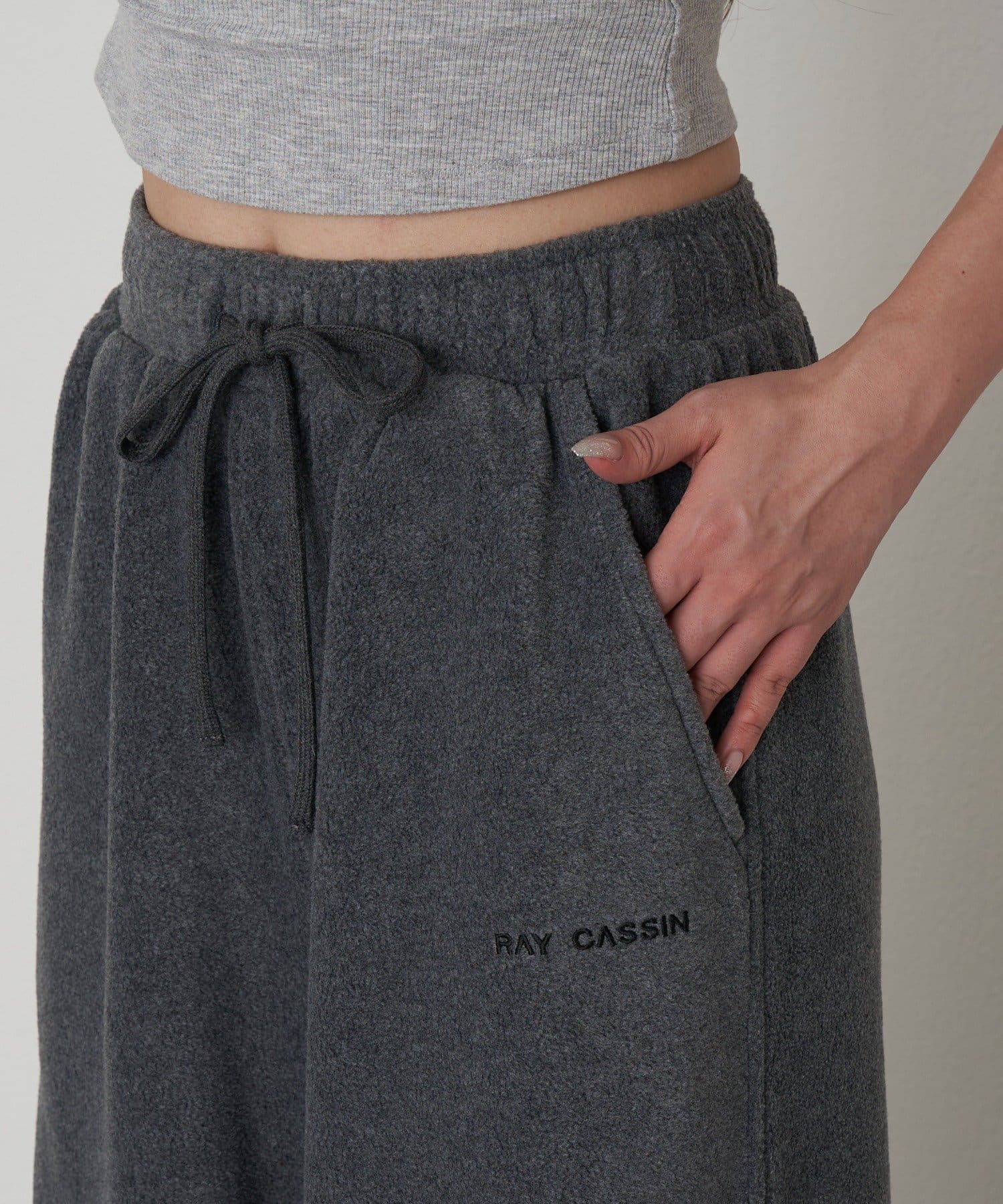 RAY CASSIN(レイカズン) フリースタックイージーパンツ