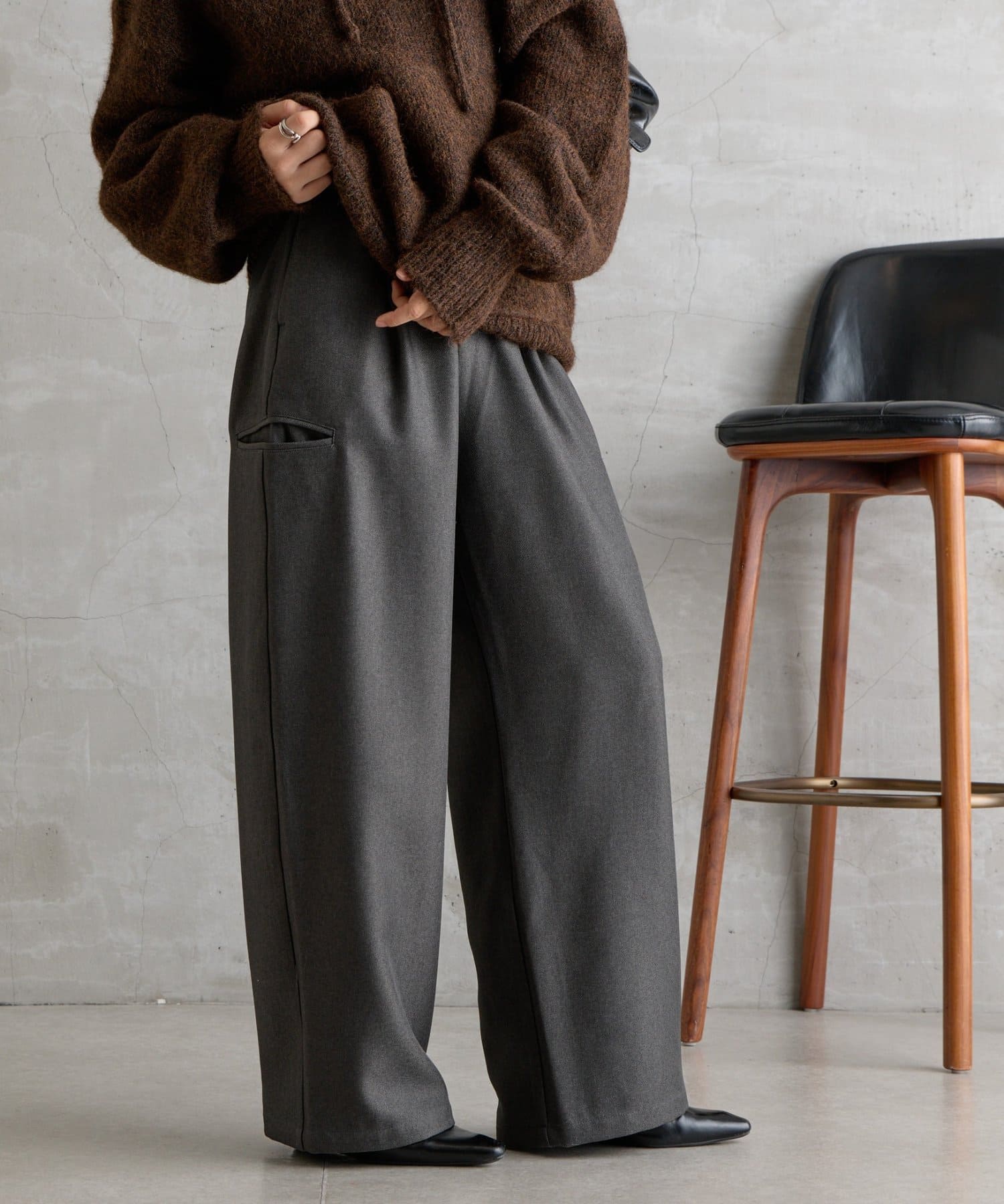 サイドポケットストレートパンツ | -goocy-(グーシー)レディース | PAL