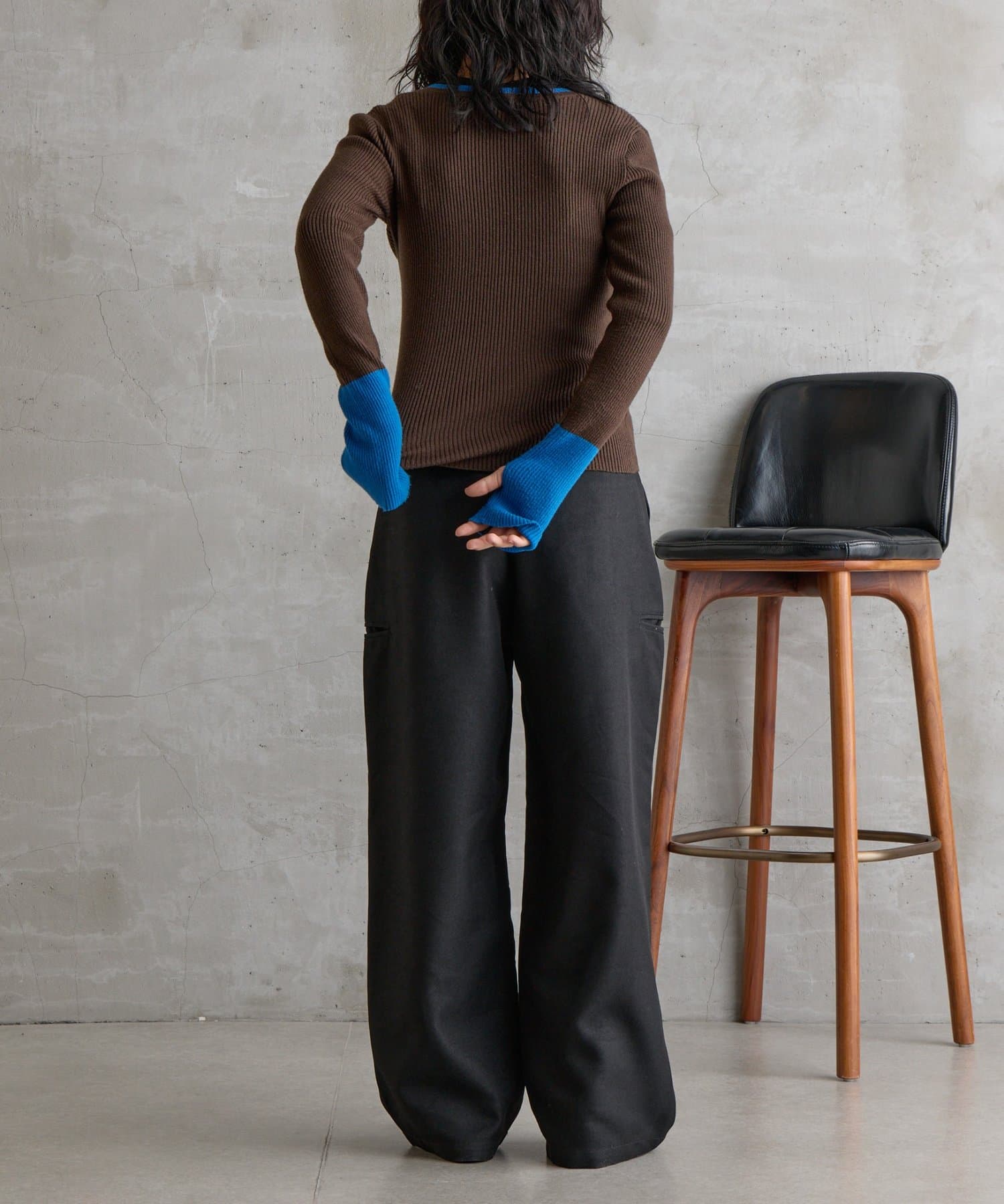 -goocy-(グーシー) サイドポケットストレートパンツ