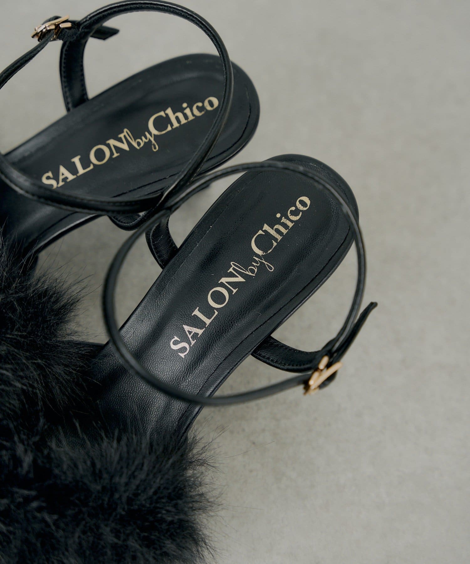 Chico(チコ) 【SALON by Chico】ファーデザインパンプス