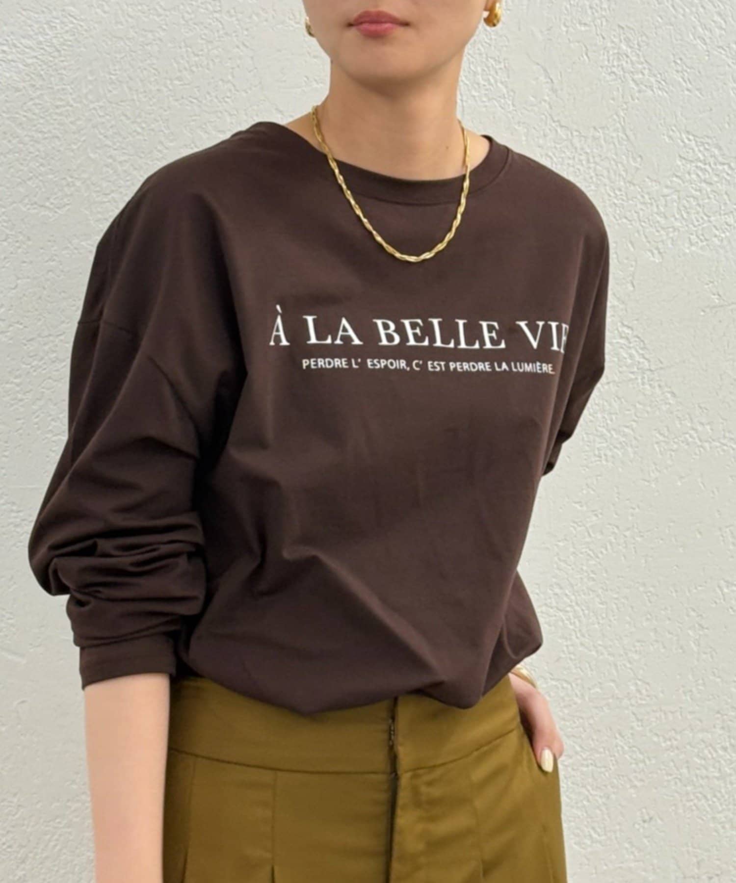 LOUNGEDRESS(ラウンジドレス) ロゴロンT