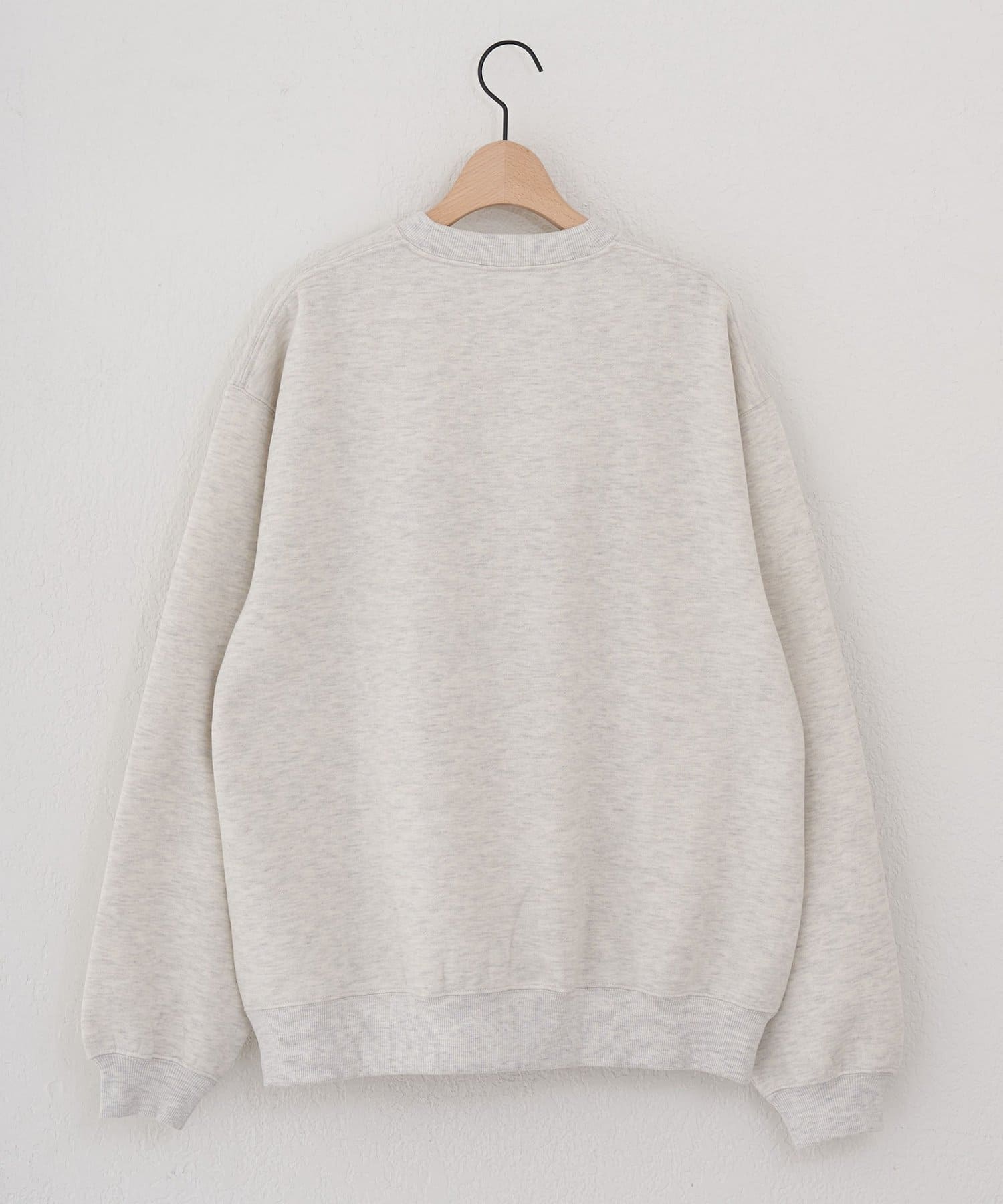 DISCOAT(ディスコート) 【ユニセックス】Malibuロゴ刺繍裏起毛スウェット