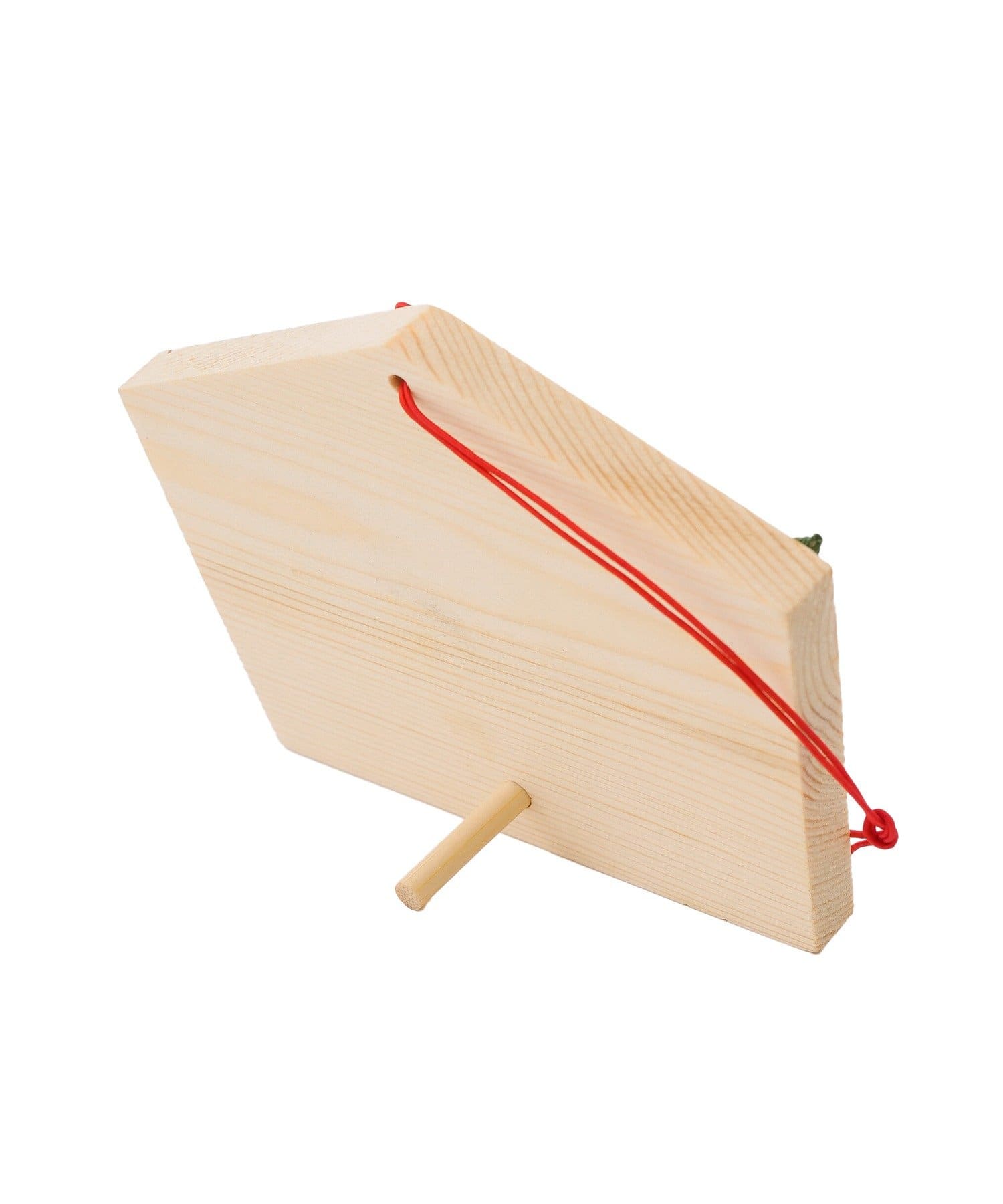 salut!(サリュ) 椿の絵馬オブジェ/正月のお飾り