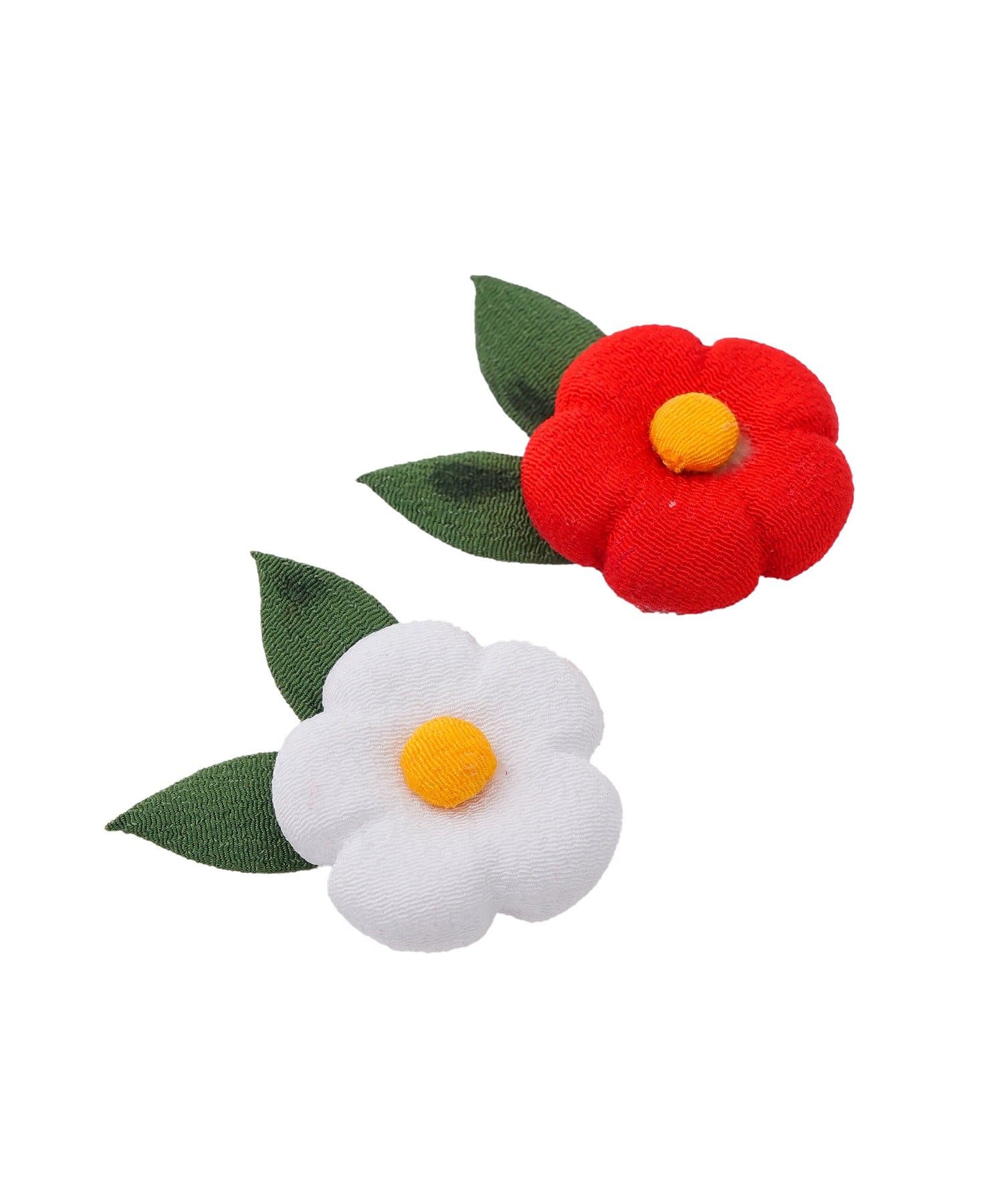 salut!(サリュ) ちりめんの椿飾りセット/正月のお飾り