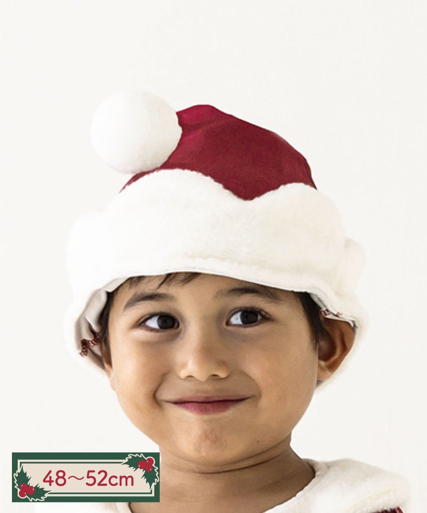 3COINS(スリーコインズ) サンタ帽:48~52cm/クリスマス