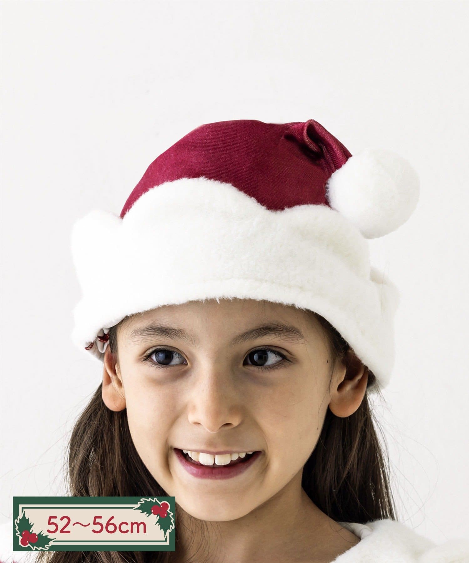 3COINS(スリーコインズ) サンタ帽:52~56cm/クリスマス
