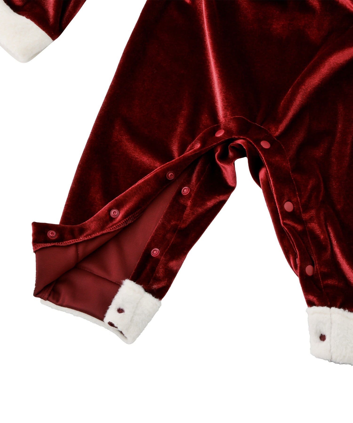 3COINS(スリーコインズ) サンタロンパース:70~80cm/クリスマス