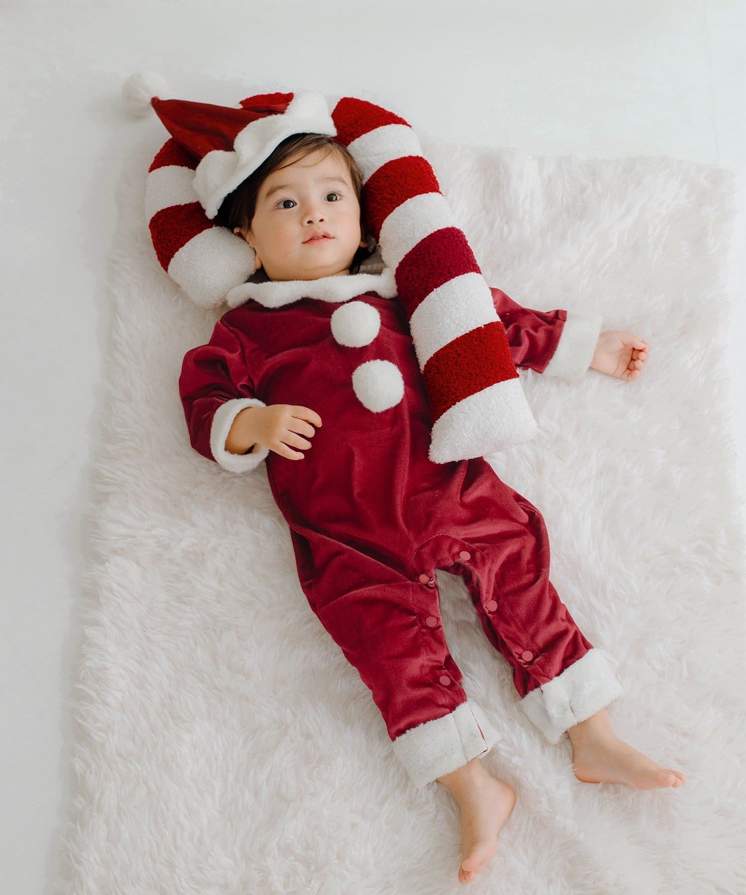 3COINS(スリーコインズ) フォト用生地:100×70cm/クリスマス