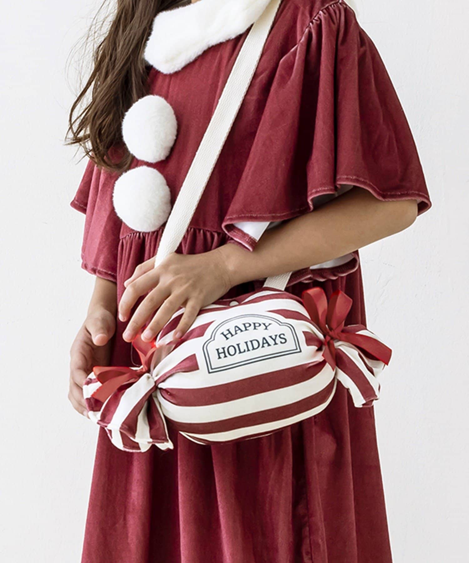 3COINS(スリーコインズ) キャンディポシェット/クリスマス