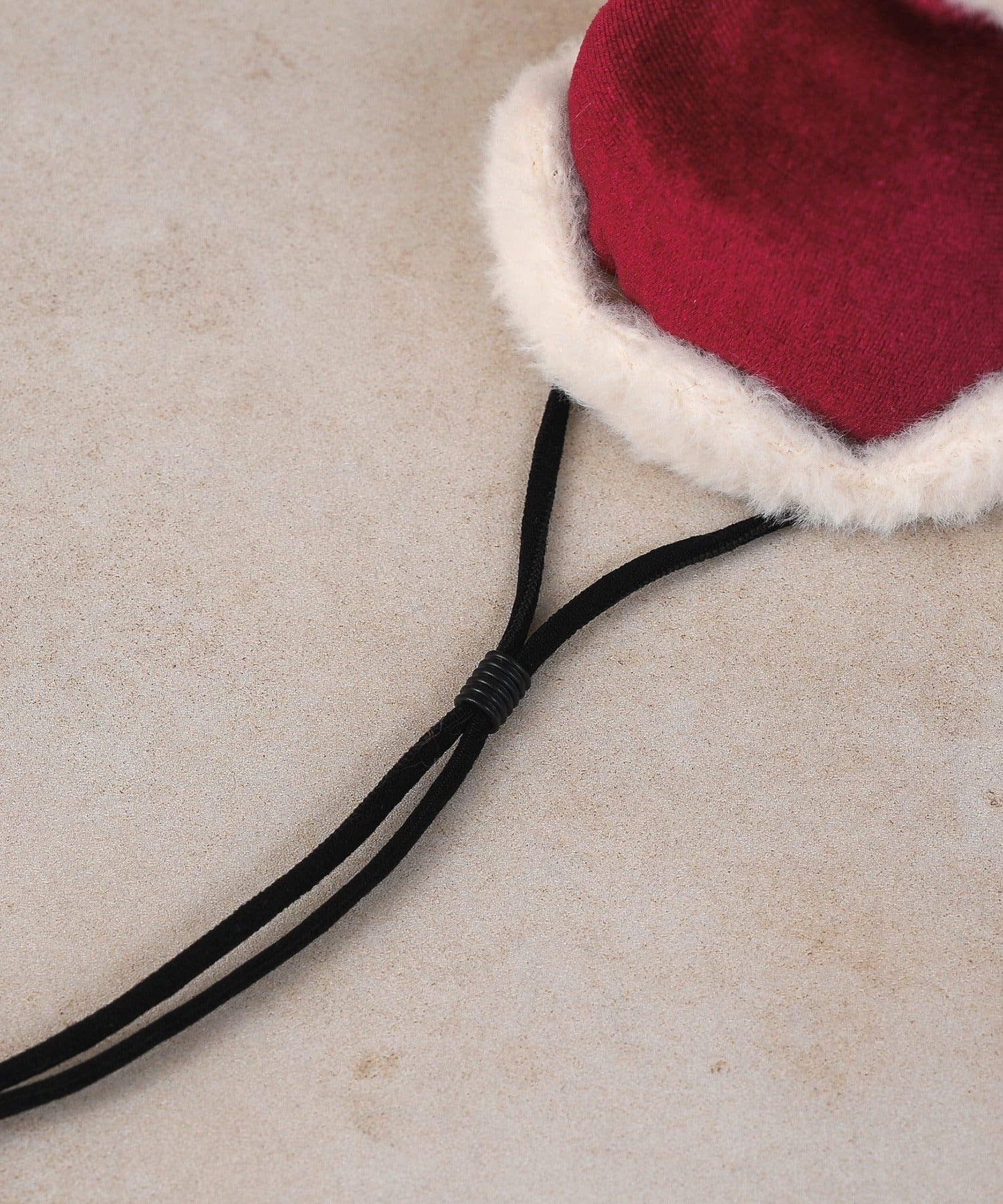 3COINS(スリーコインズ) PET用サンタ帽子&リボンセット/クリスマス