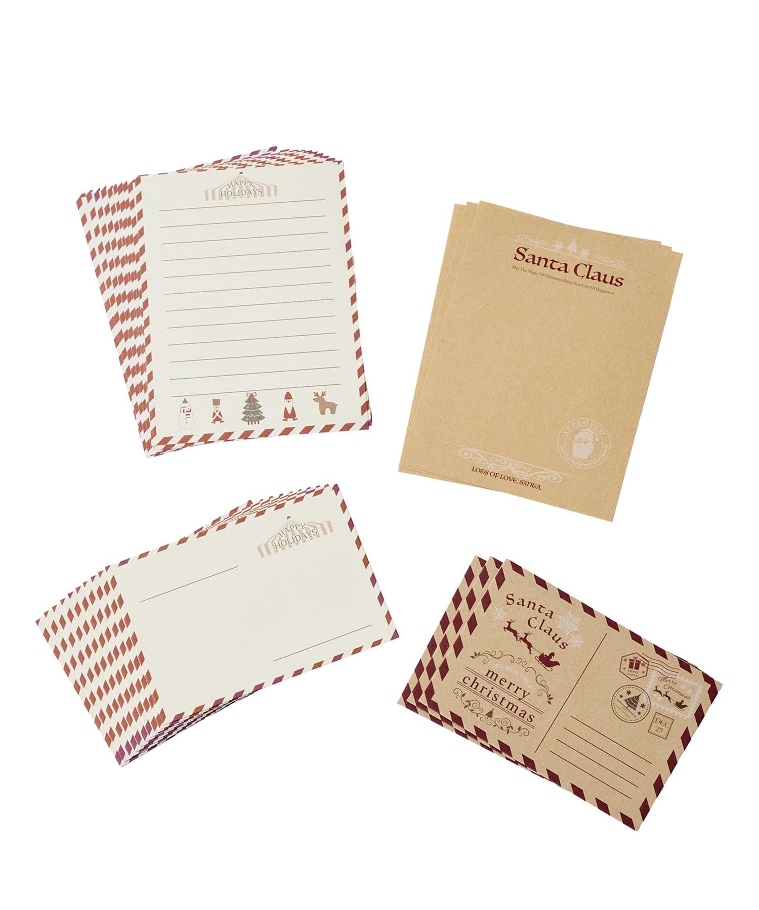 3COINS(スリーコインズ) レターセット/クリスマス