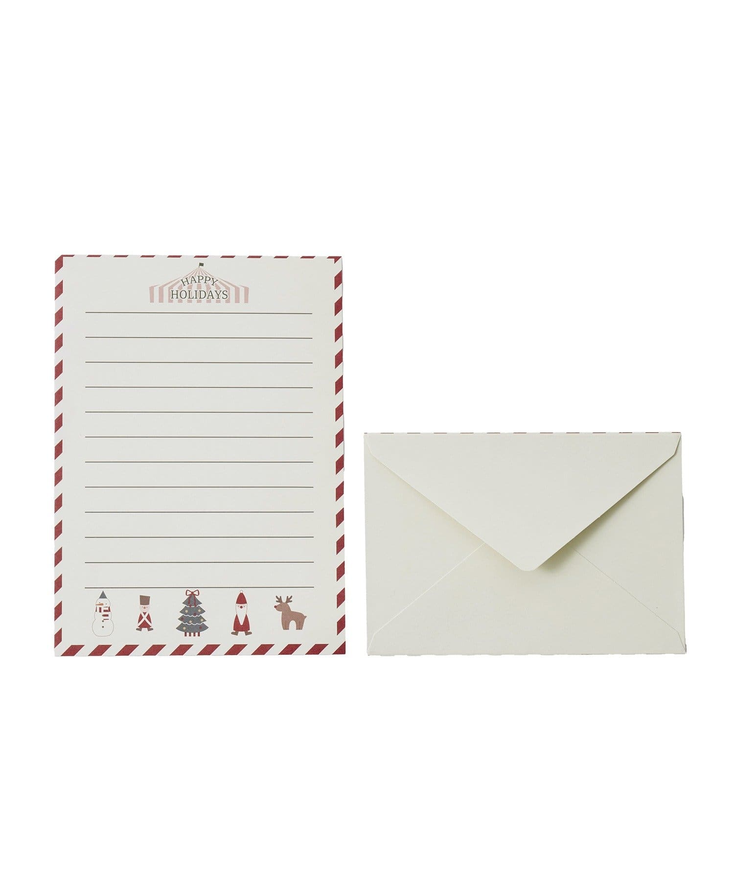 3COINS(スリーコインズ) レターセット/クリスマス