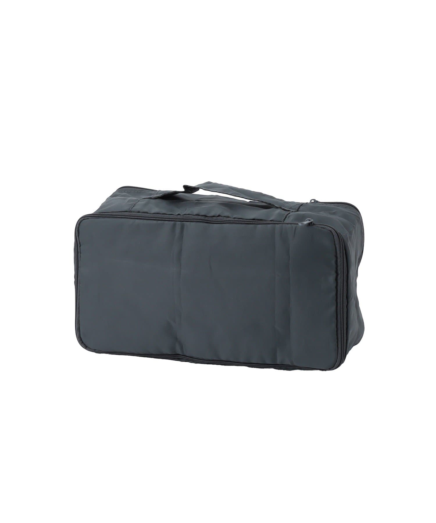 3COINS(スリーコインズ) 衣類圧縮収納仕切りポケット付き