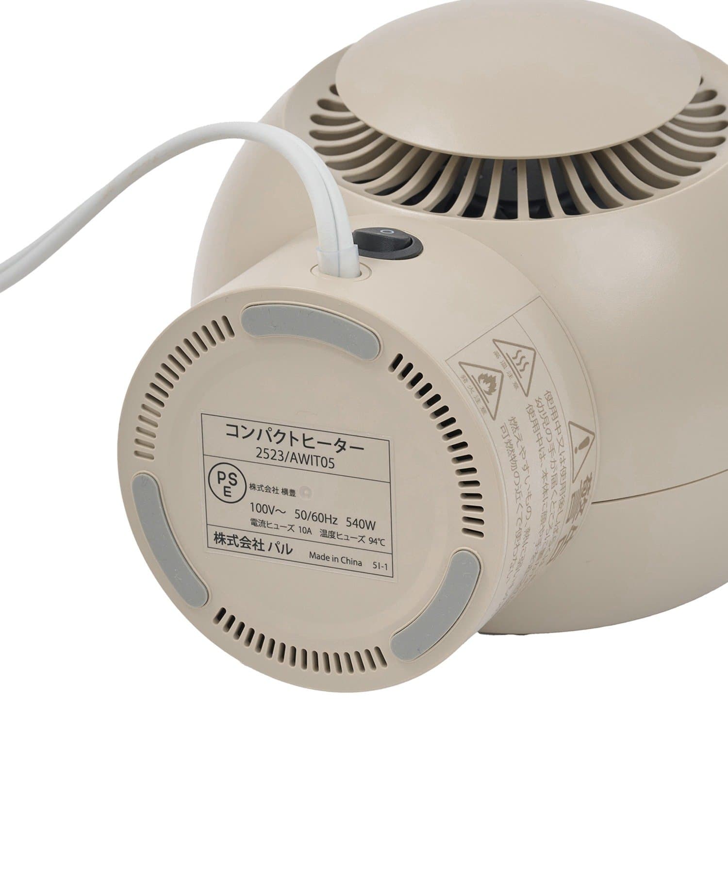 3COINS(スリーコインズ) コンパクトヒーター