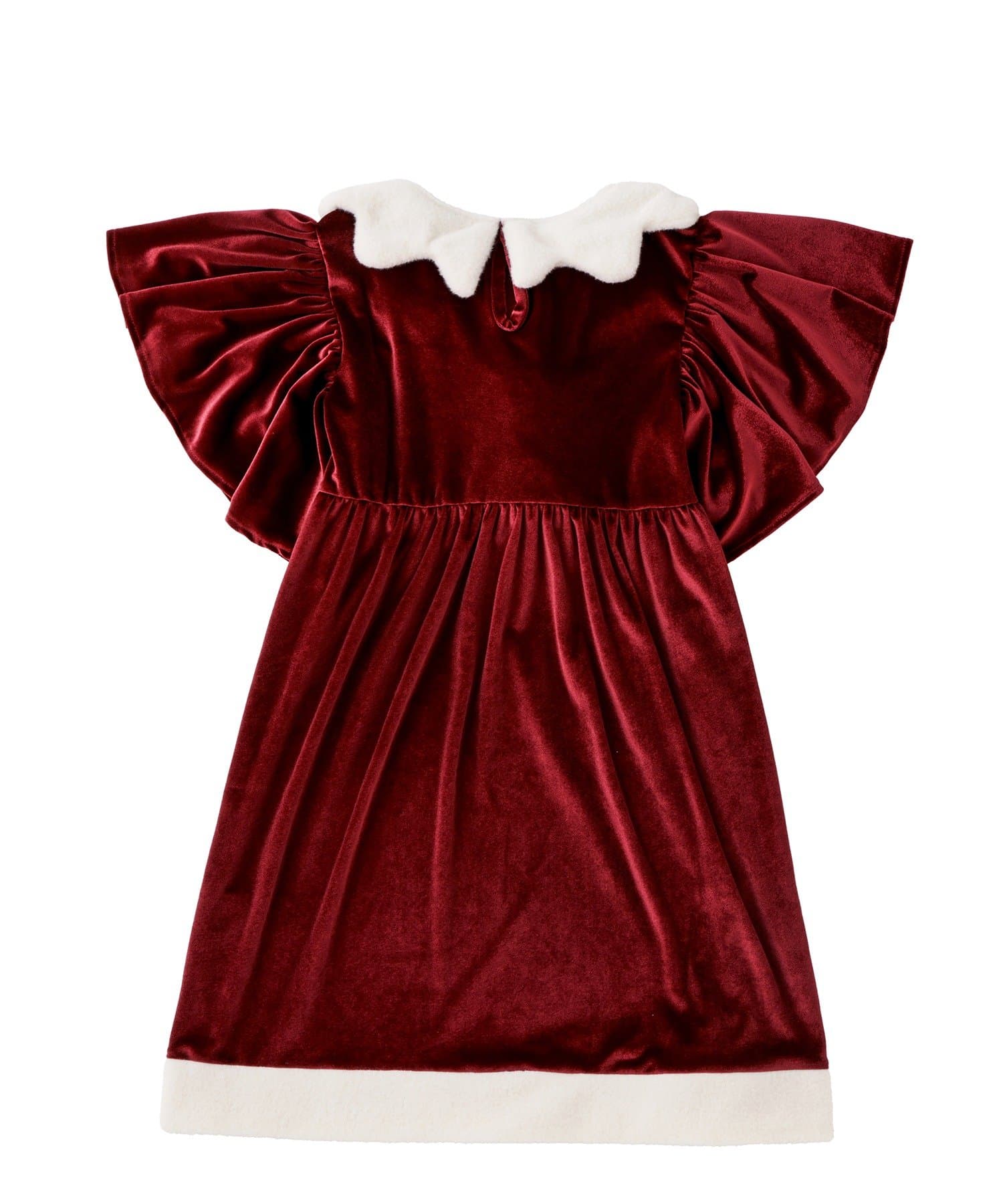 3COINS(スリーコインズ) 《WEB限定サイズ》サンタワンピース:120~130cm/クリスマス