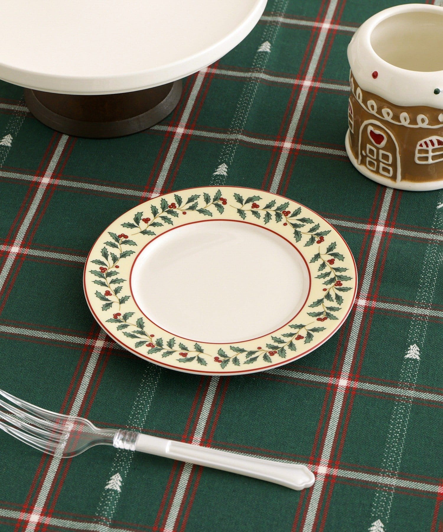 3COINS(スリーコインズ) セラミックプレート:15.5cm/クリスマス