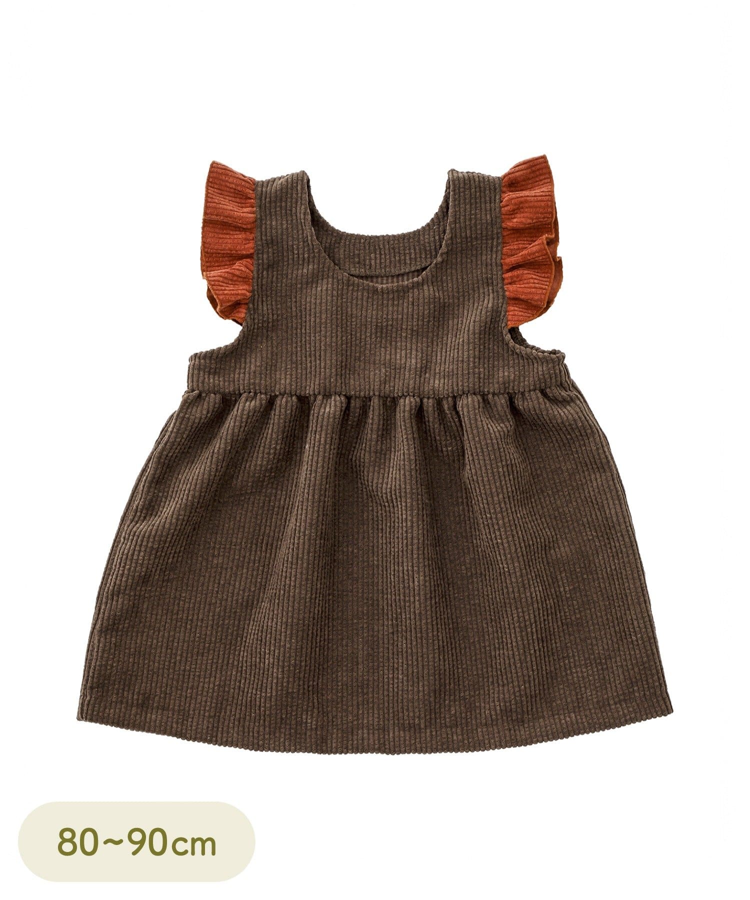 3COINS(スリーコインズ) 《WEB限定商品》ジャンパースカート:80~90cm