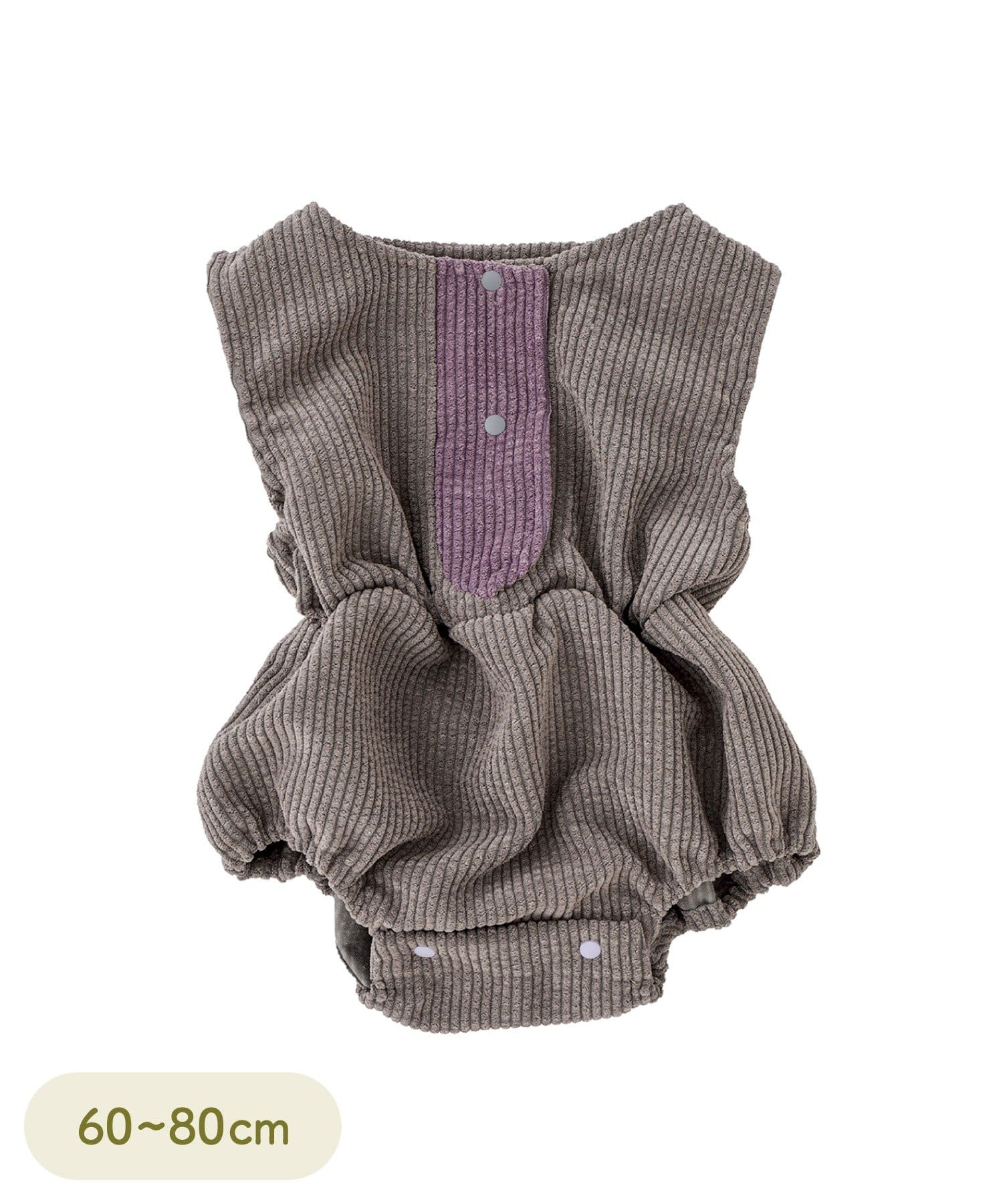 3COINS(スリーコインズ) 《WEB限定商品》ロンパース:60~80cm