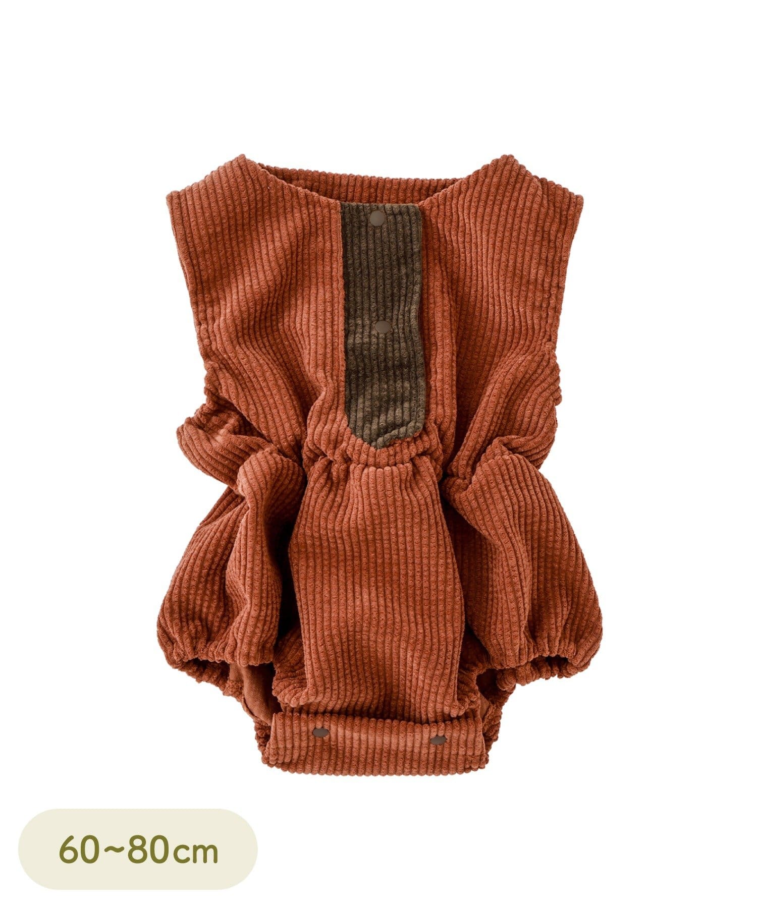 3COINS(スリーコインズ) 《WEB限定商品》ロンパース:60~80cm