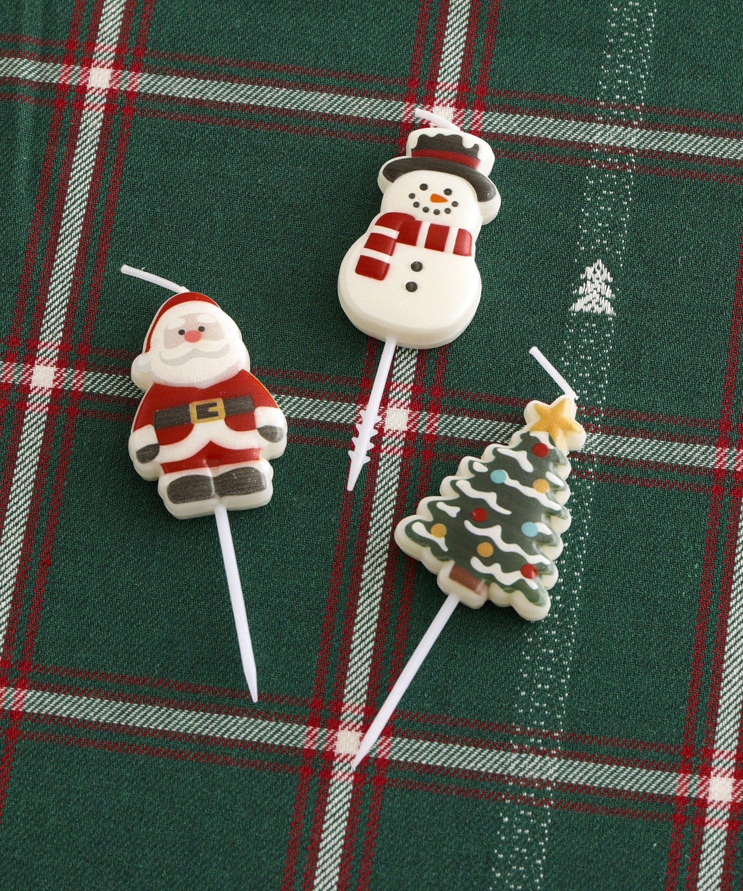 3COINS(スリーコインズ) ケーキキャンドル/クリスマス