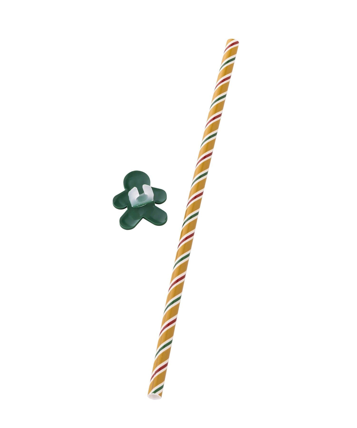3COINS(スリーコインズ) モチーフ付きストロー3本セット/クリスマス
