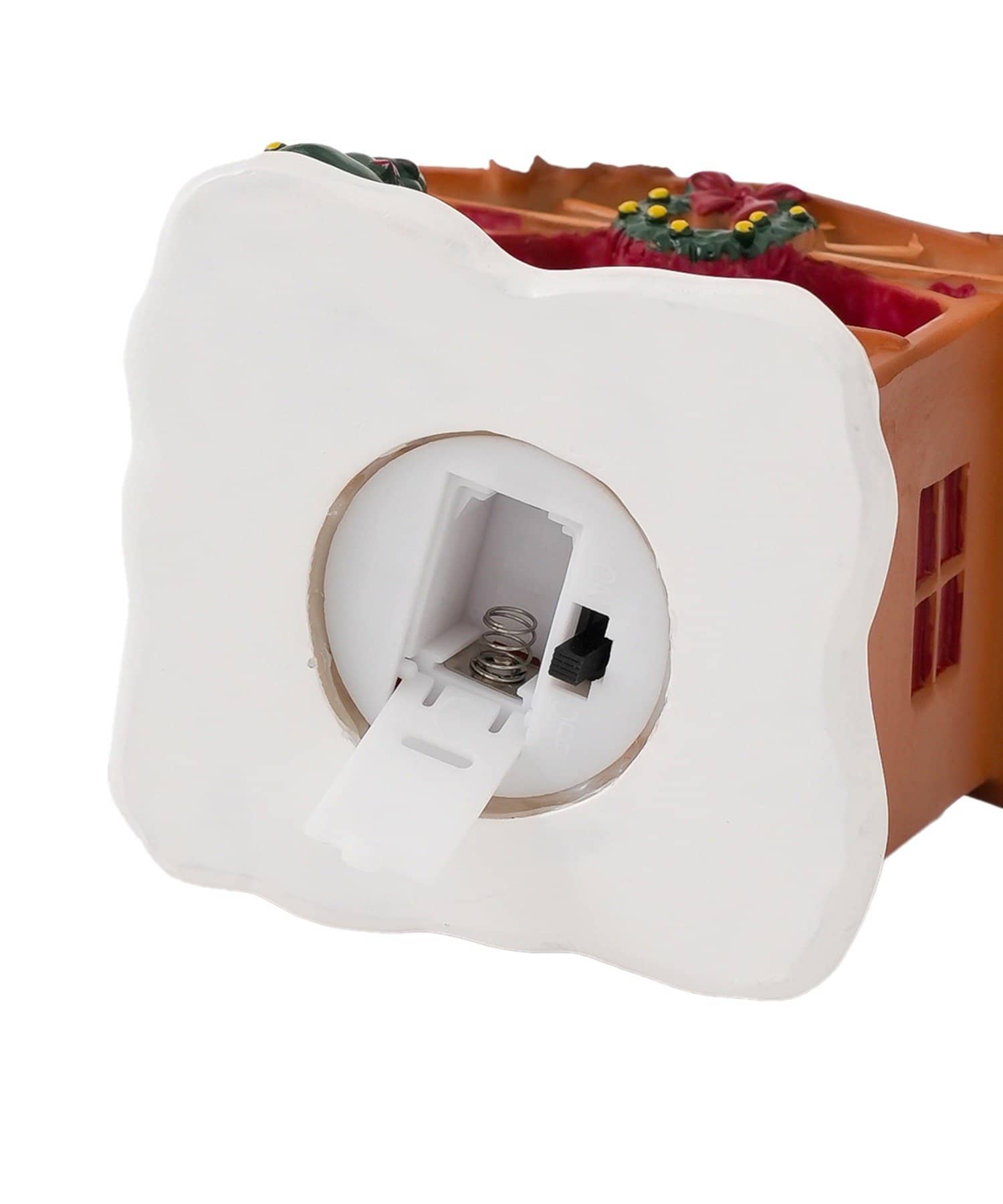 3COINS(スリーコインズ) ライト付きクリスマスマーケットオブジェ/クリスマス