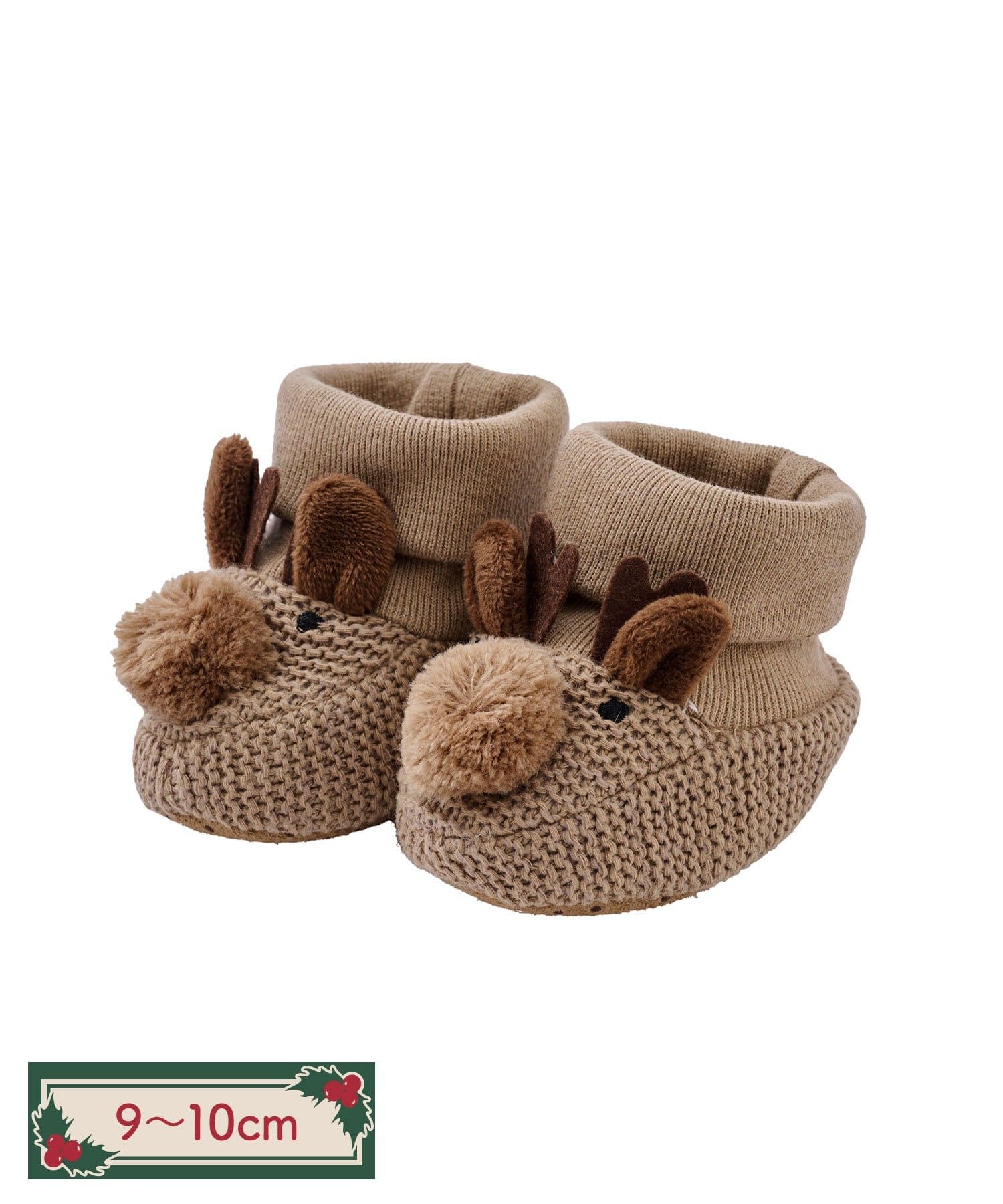 3COINS(スリーコインズ) BABYブーティ:9~10cm/クリスマス