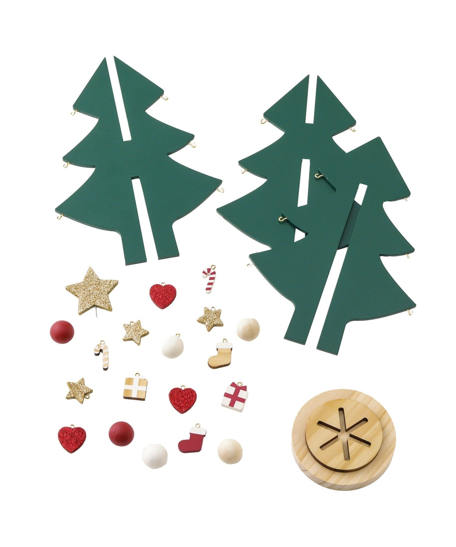 3COINS(スリーコインズ) 組み立てツリー:S/クリスマス