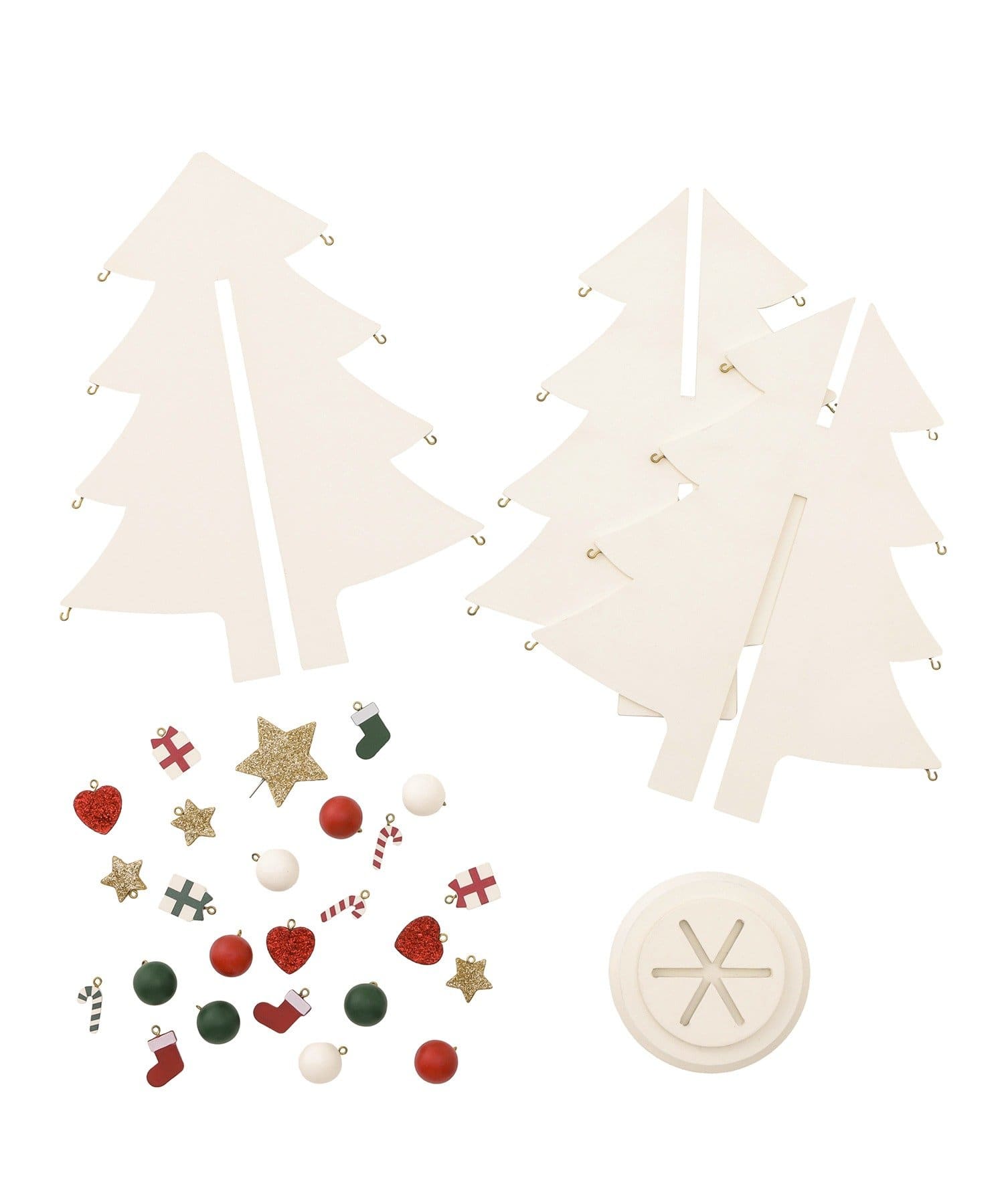 3COINS(スリーコインズ) 組み立てツリー:M/クリスマス