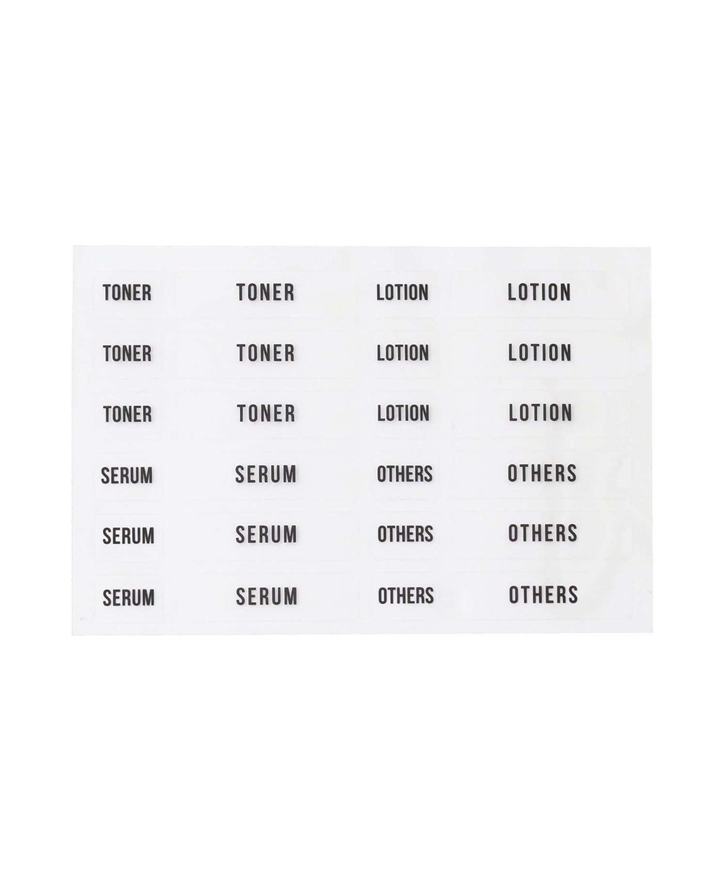 3COINS(スリーコインズ) 詰め替えロケットボトル10ピースセット:5ml、10ml