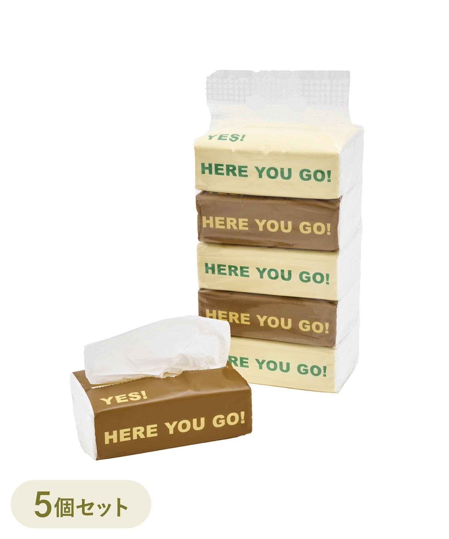 3COINS(スリーコインズ) ソフトパックティッシュミディアムサイズ