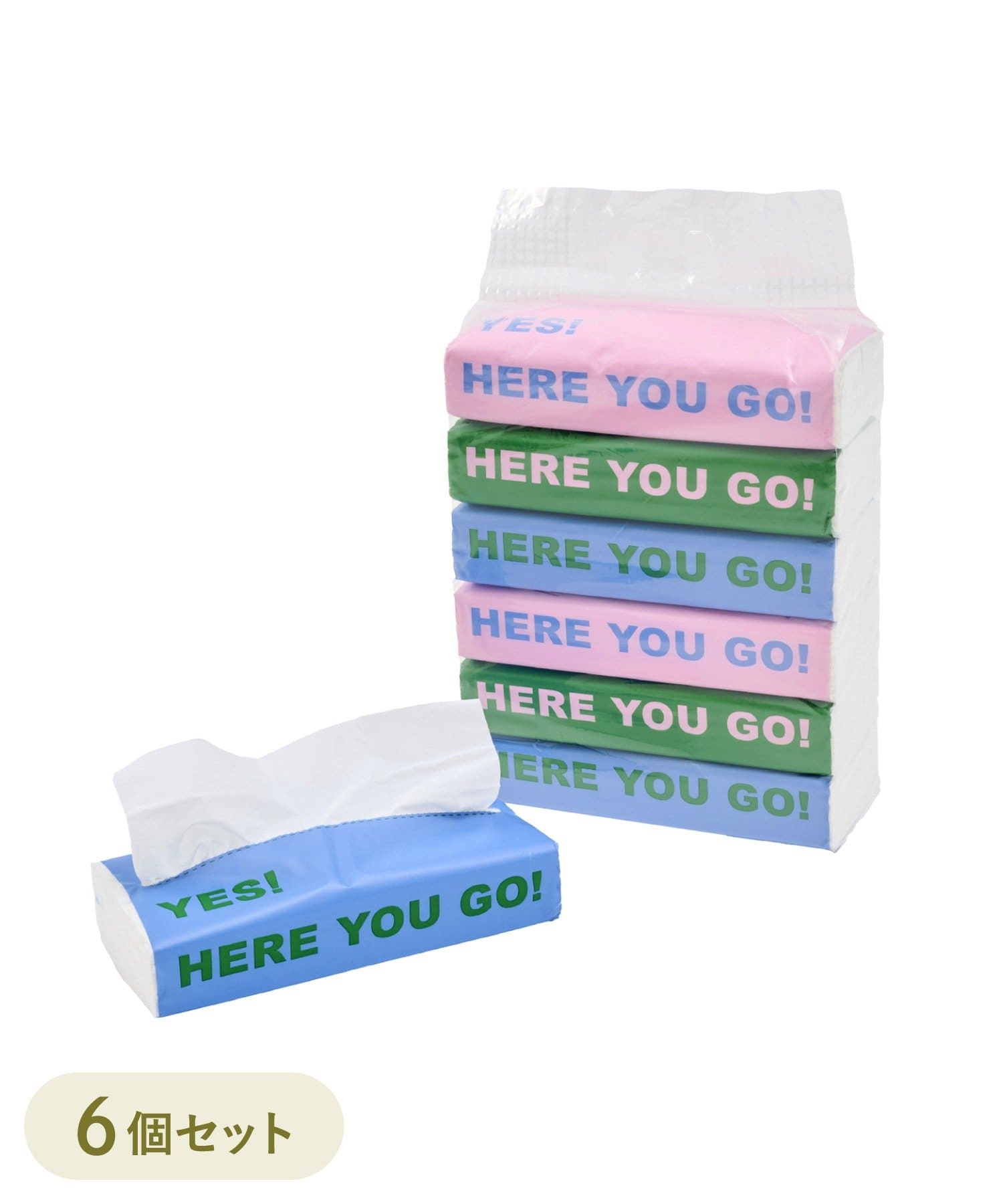 3COINS(スリーコインズ) ソフトパックティッシュスリムタイプ