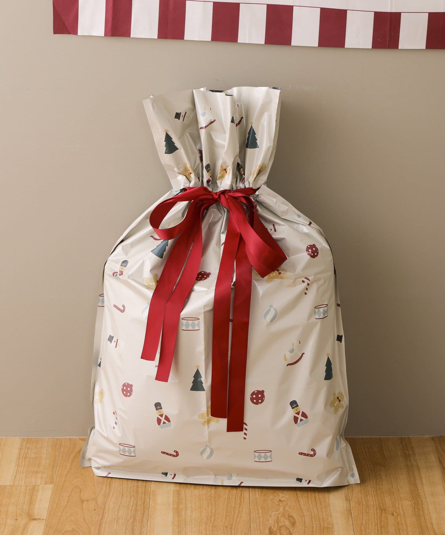 3COINS(スリーコインズ) ラッピング袋/クリスマス