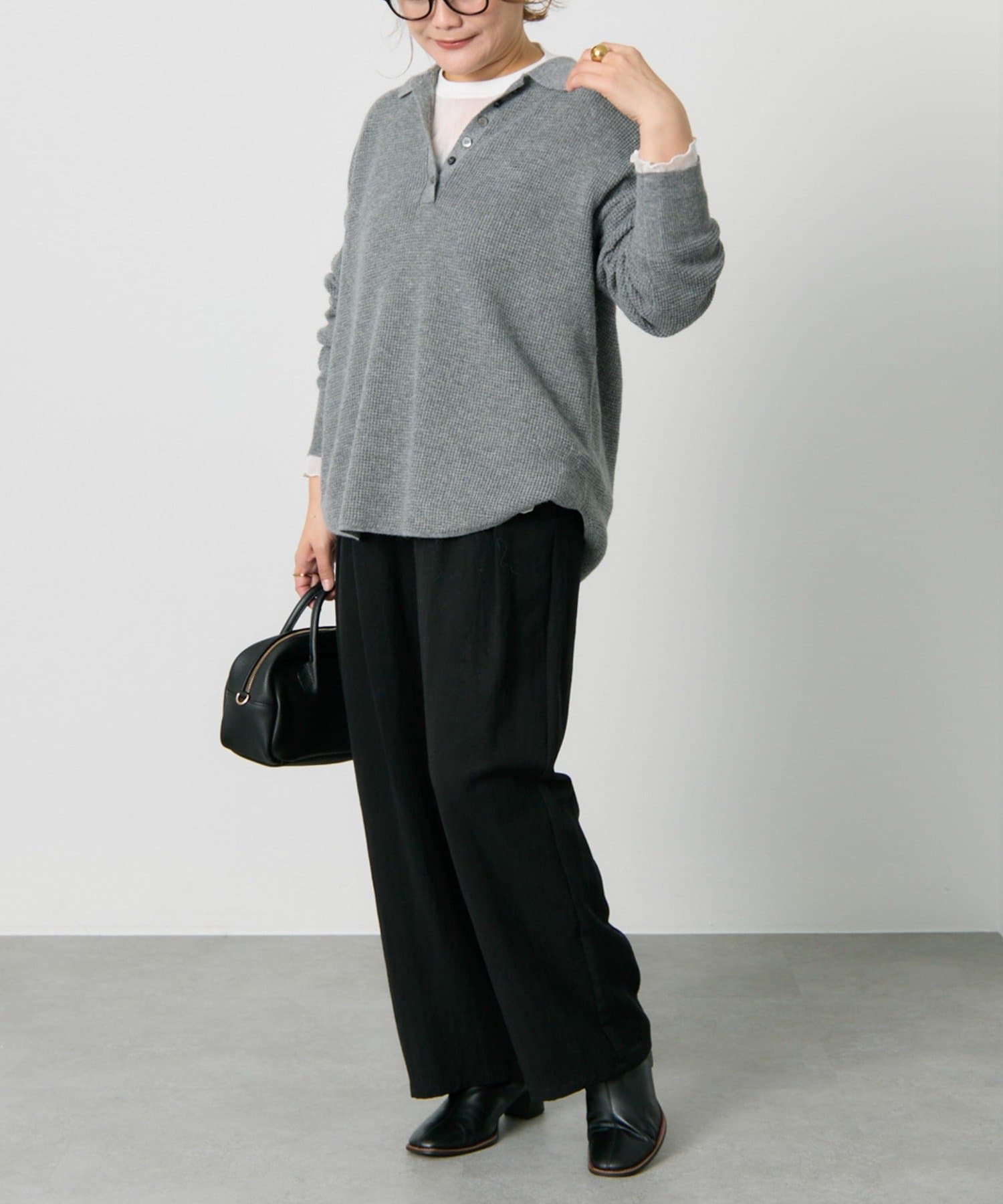 PUAL CE CIN(ピュアルセシン) ソフトツイルイージーパンツ