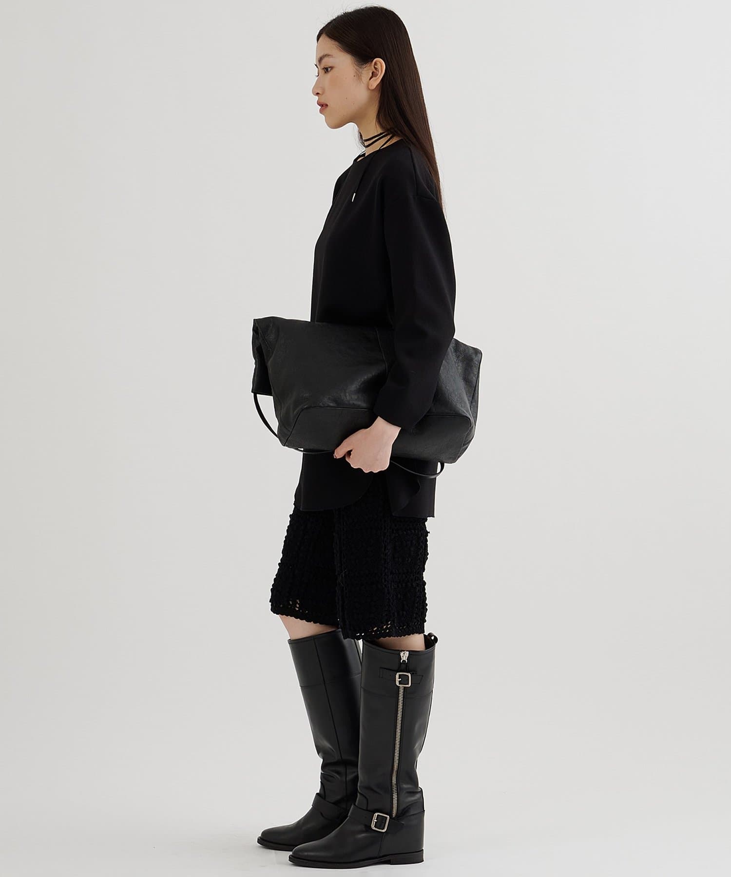 Whim Gazette(ウィム ガゼット) 刺繍ジョーゼットプルオーバー