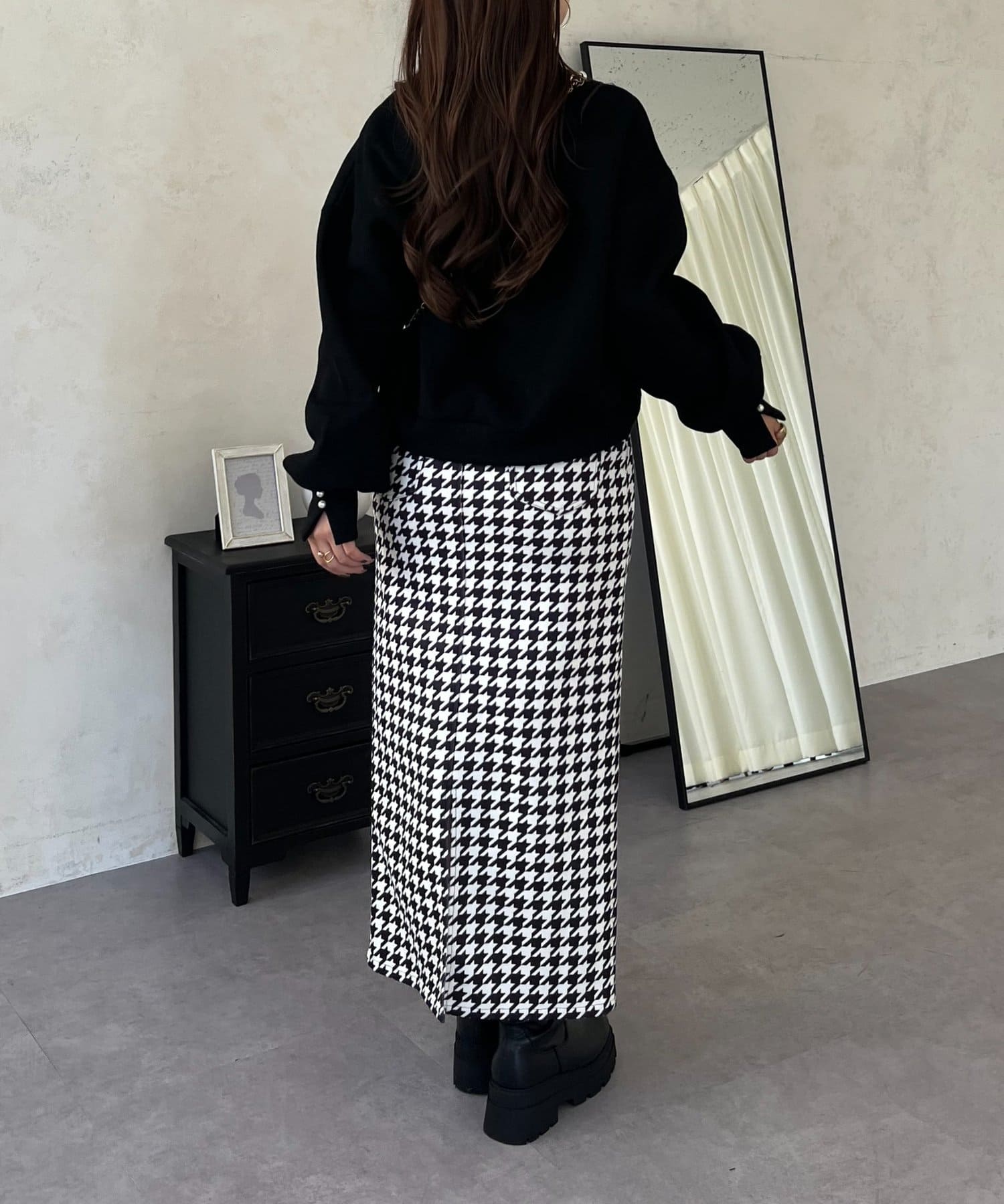 prose verse(プロズヴェール) パール襟スウェット