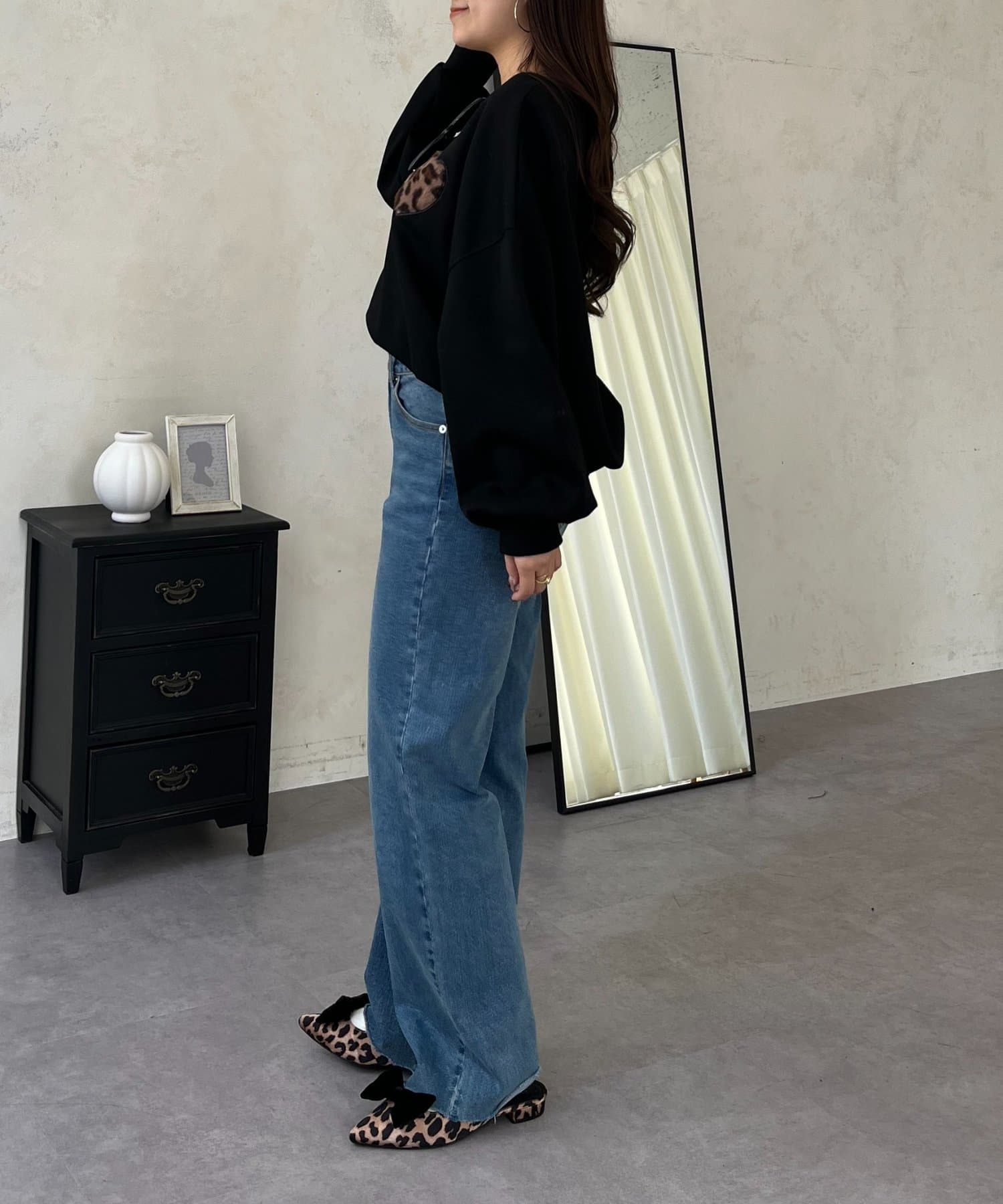 prose verse(プロズヴェール) ファーハートモチーフスウェット