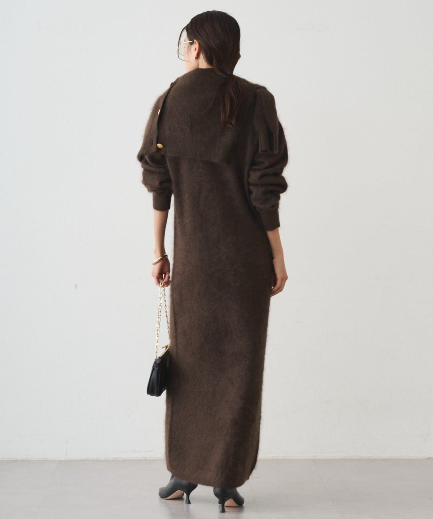 LOUNGEDRESS(ラウンジドレス) シャギーニットワンピース