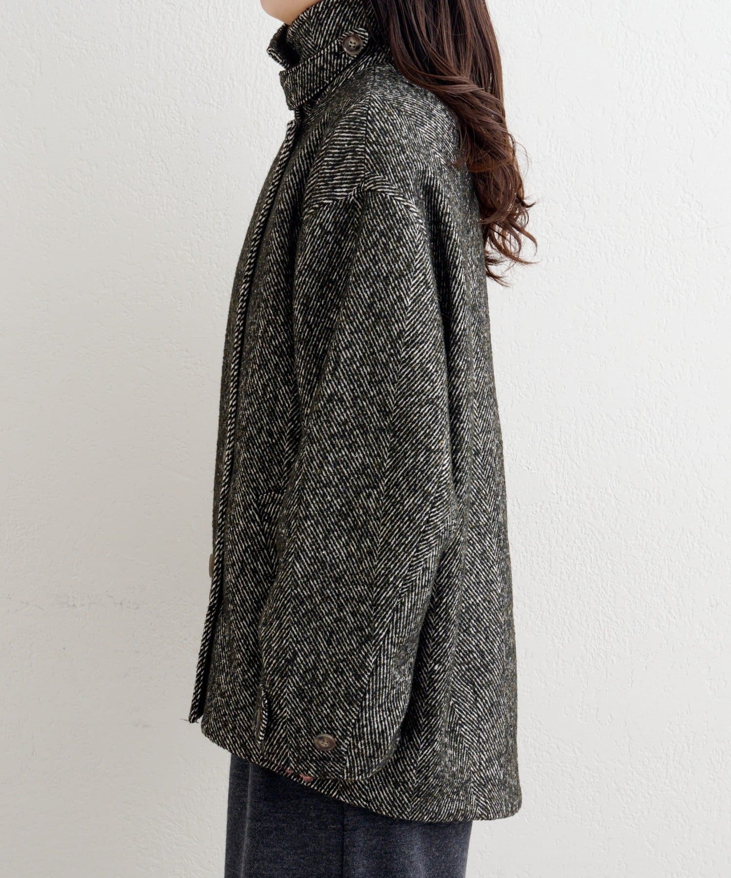 Kastane(カスタネ) B コクーンテーラードコート