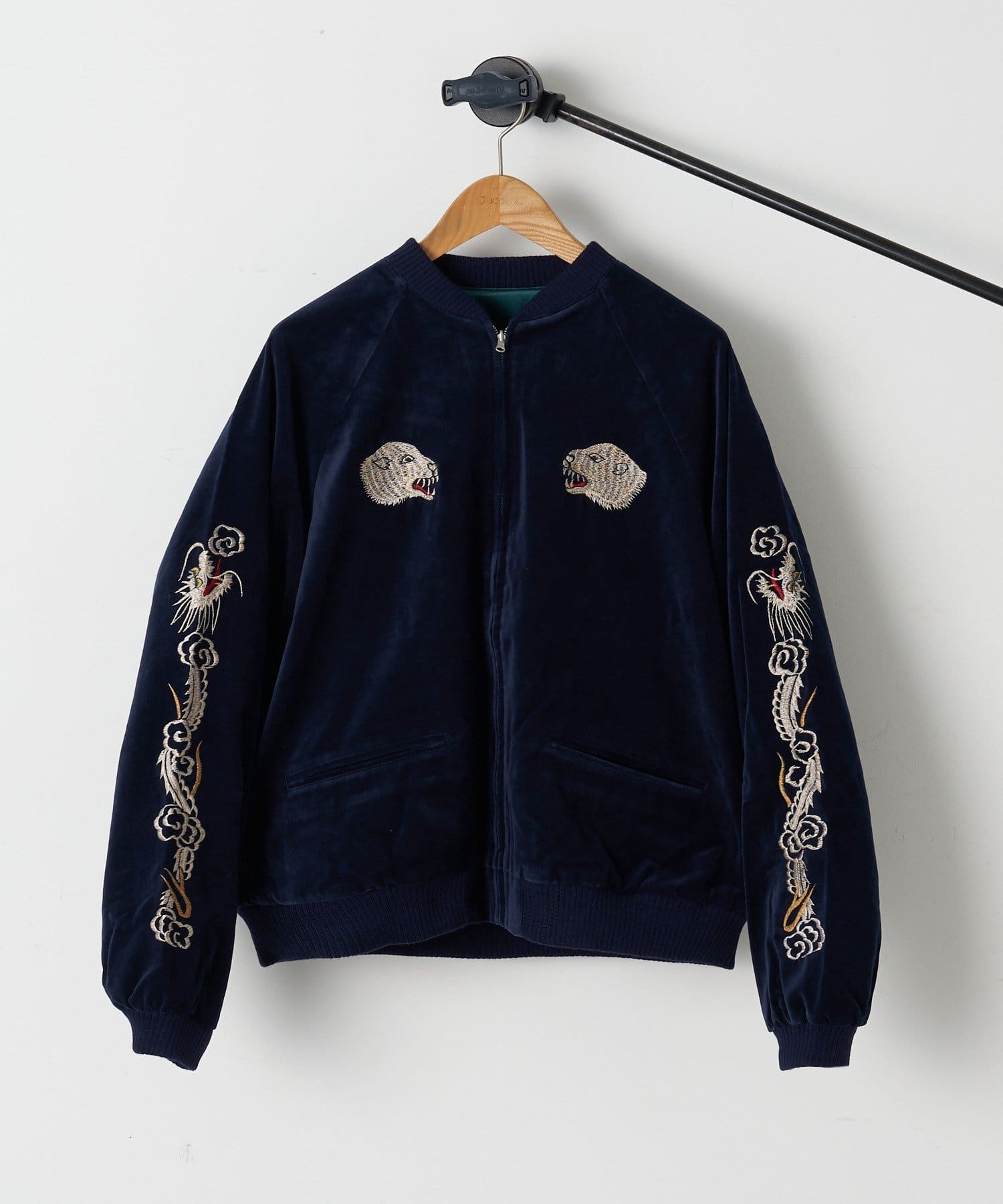 CIAOPANIC(チャオパニック) 【別注】SOUVENIR GREENLAND BLOUSON -VELOUR-
