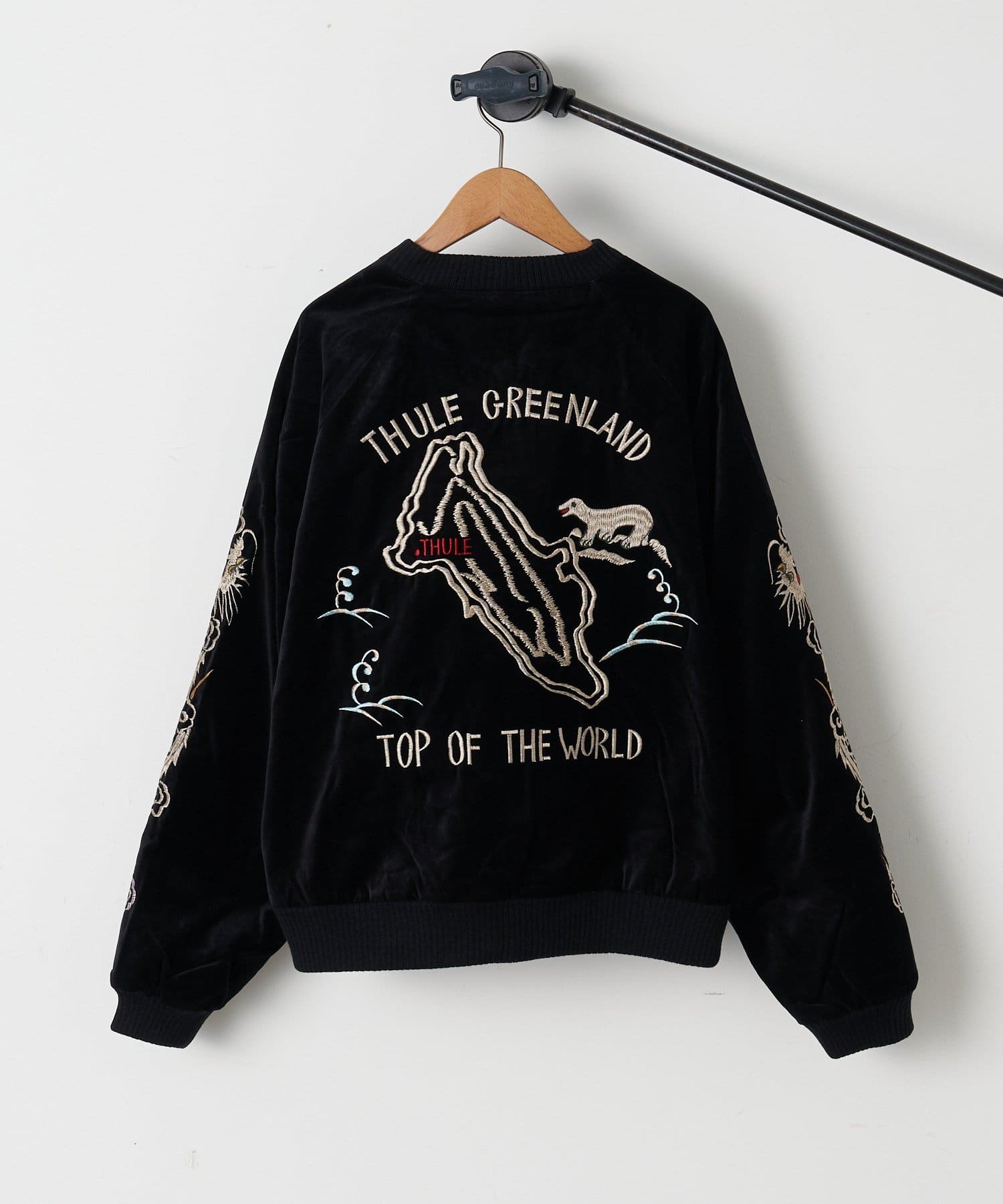 CIAOPANIC(チャオパニック) 【別注】SOUVENIR GREENLAND BLOUSON -VELOUR-
