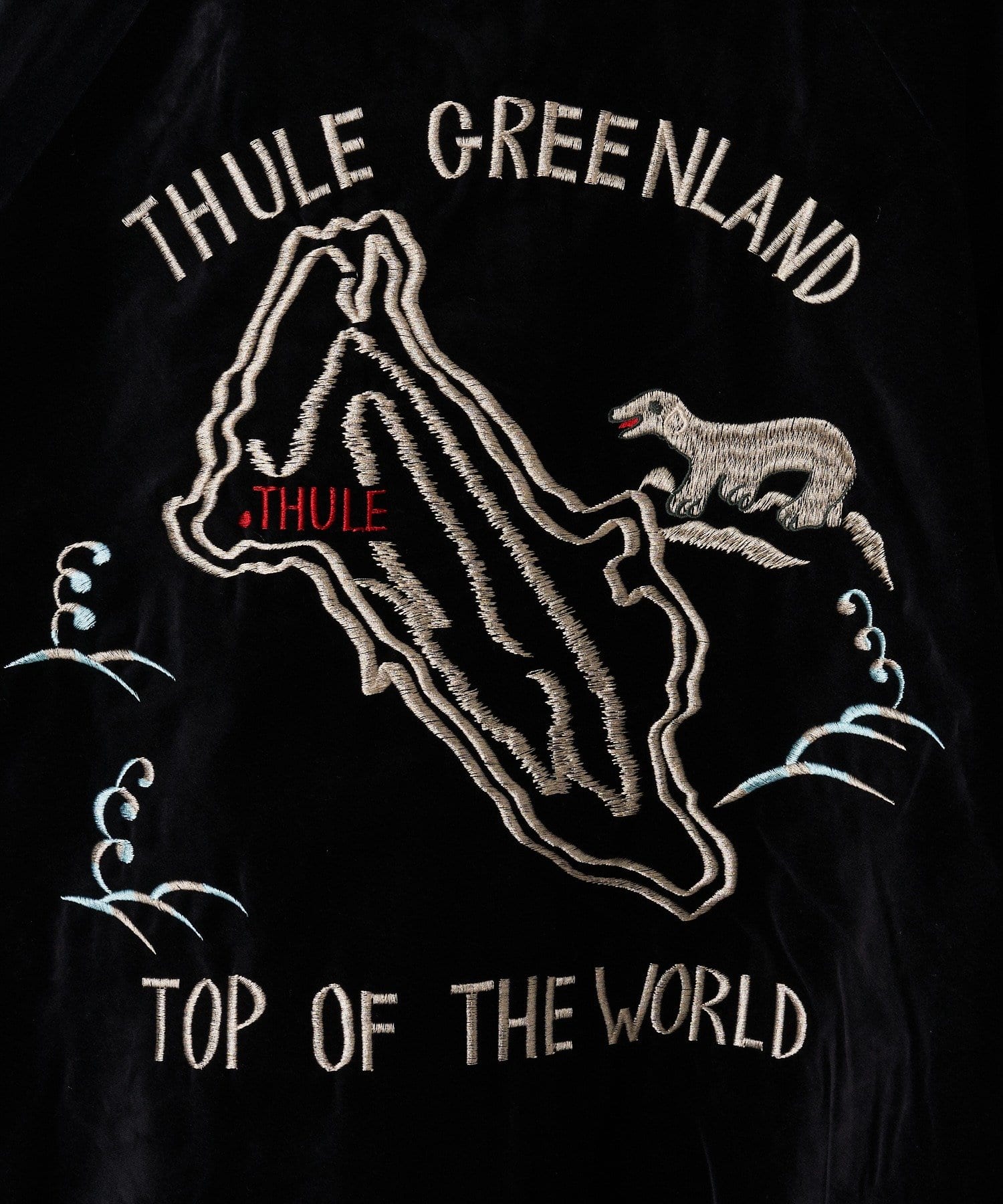 CIAOPANIC(チャオパニック) 【別注】SOUVENIR GREENLAND BLOUSON -VELOUR-