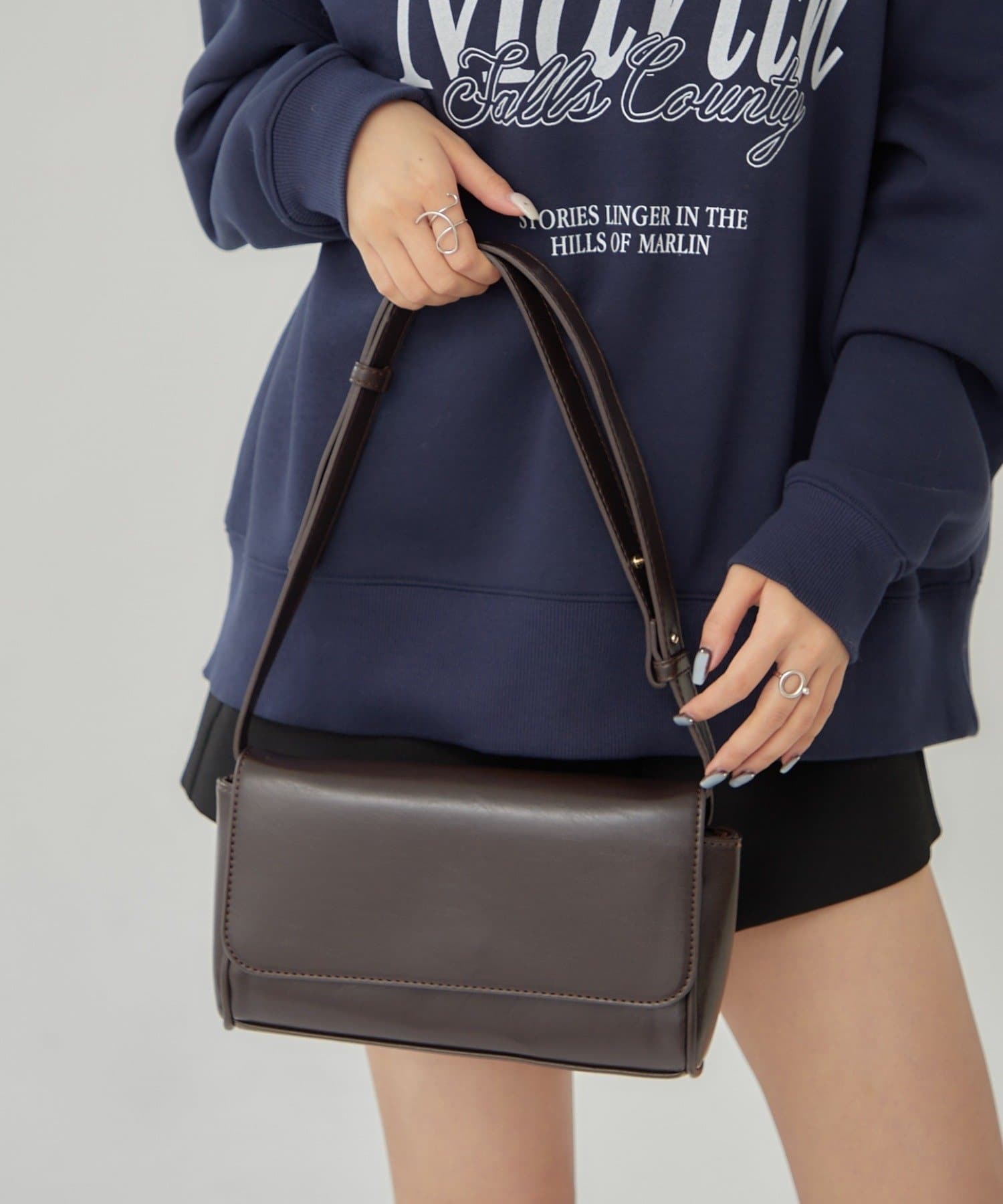 mystic(ミスティック) スクエアショルダーBAG