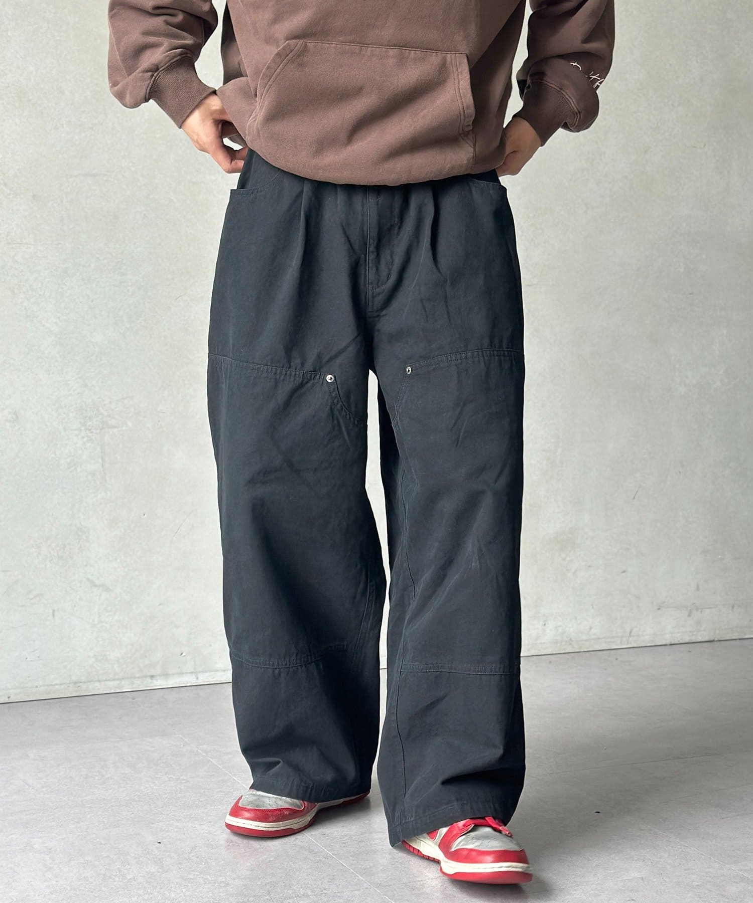 CPCM(シーピーシーエム) ダックダブルニーパンツ